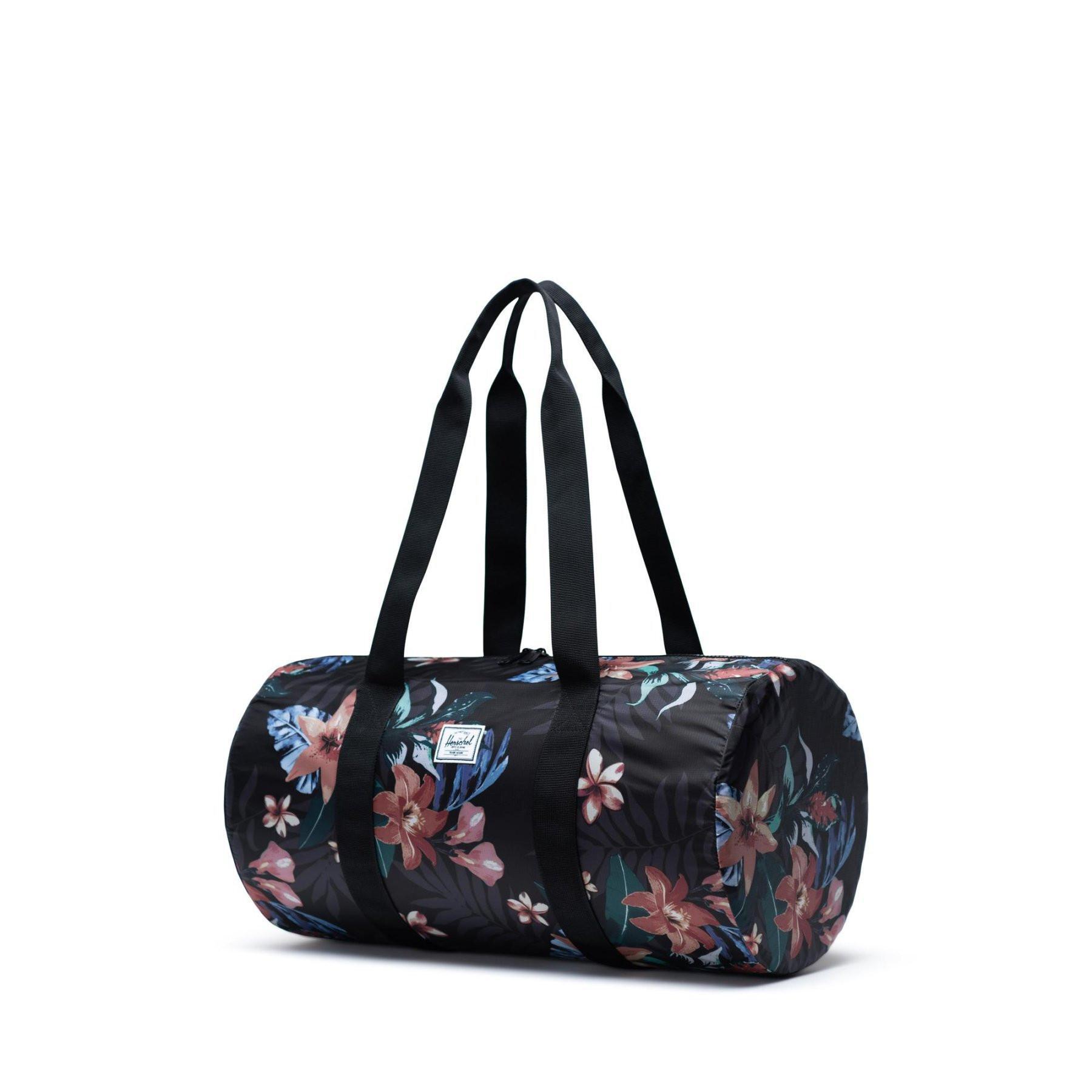 Torba podróżna Herschel packable duffle summer floral black
