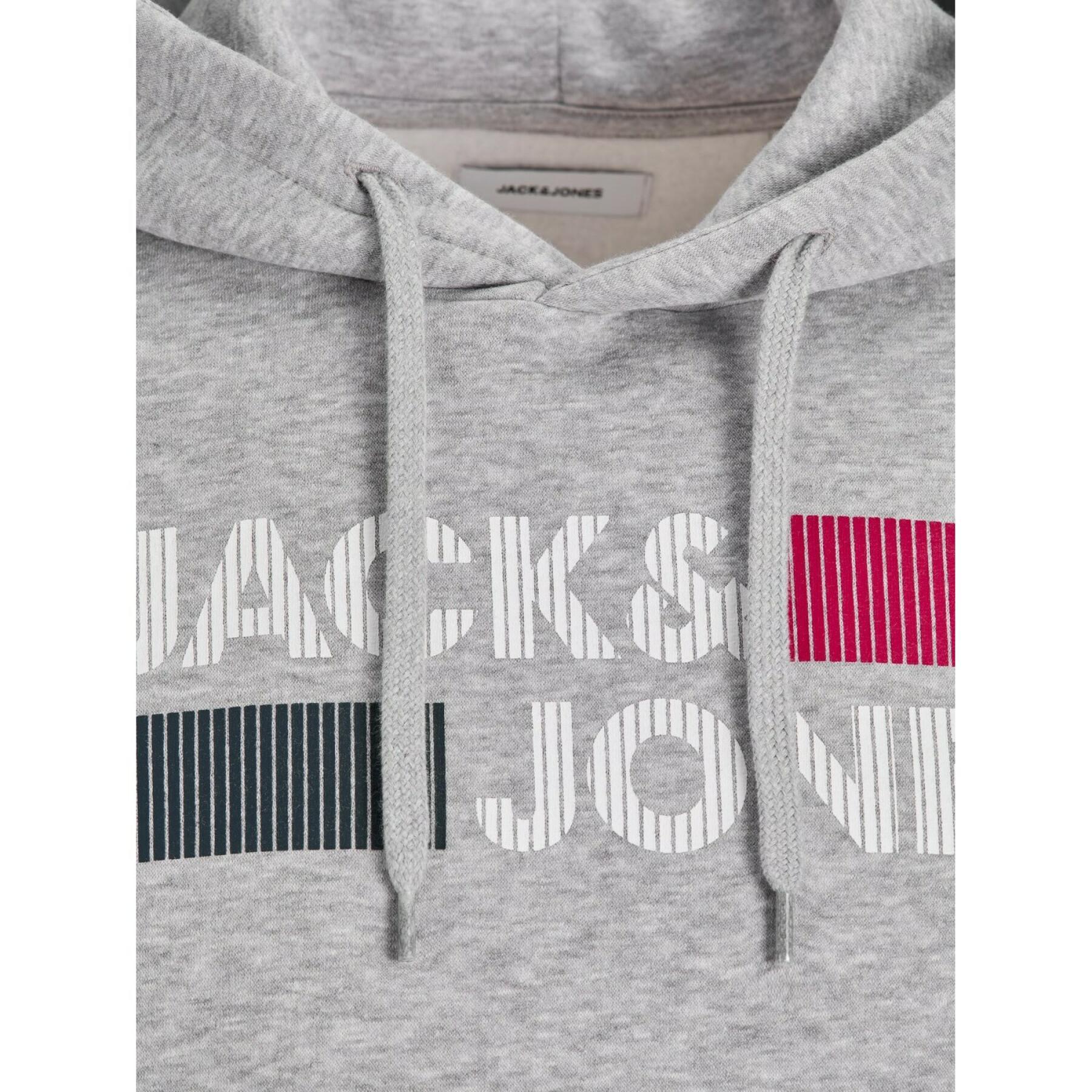 Bluza z kapturem duży rozmiar Jack & Jones Corp Logo