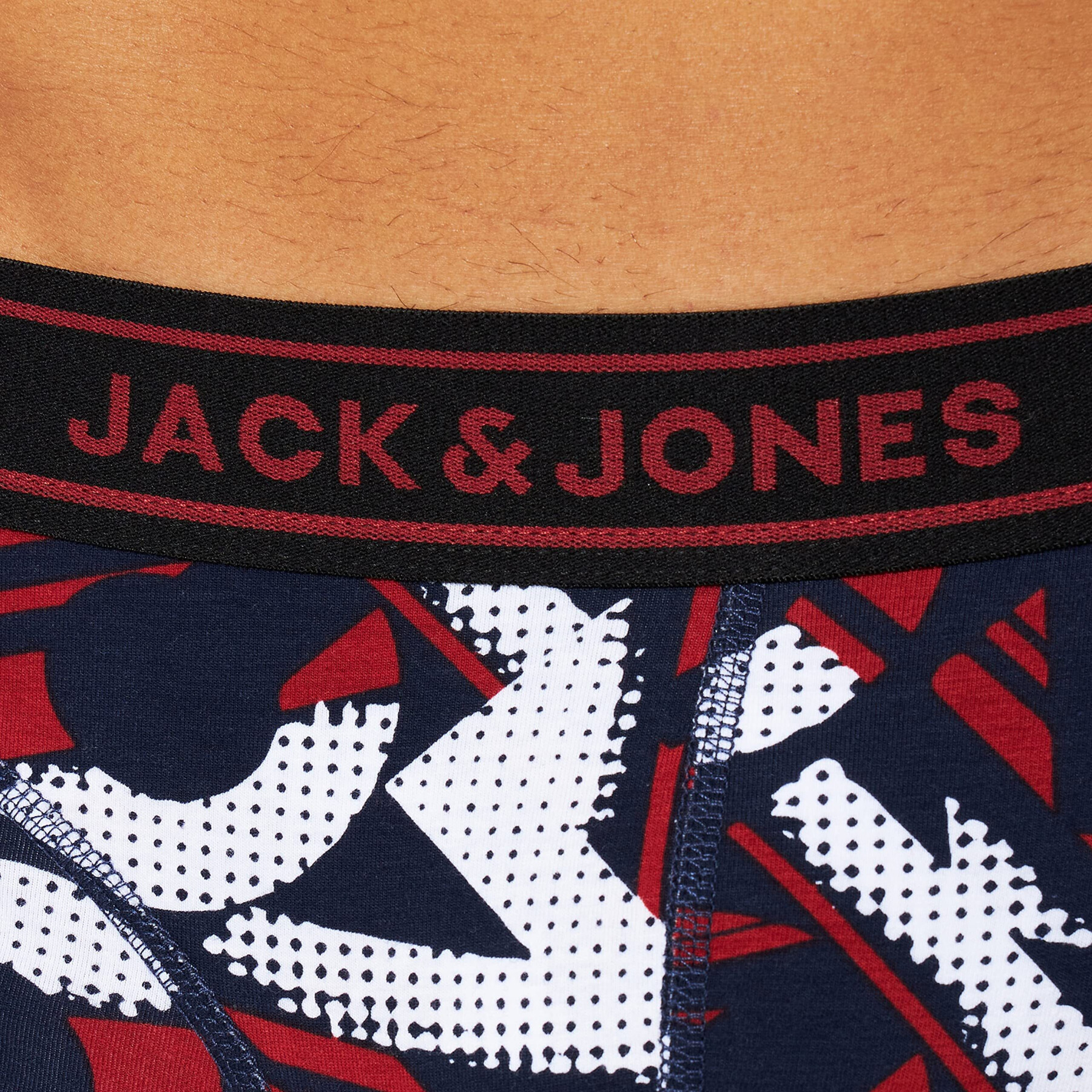 Bokser Jack & Jones Logo Print