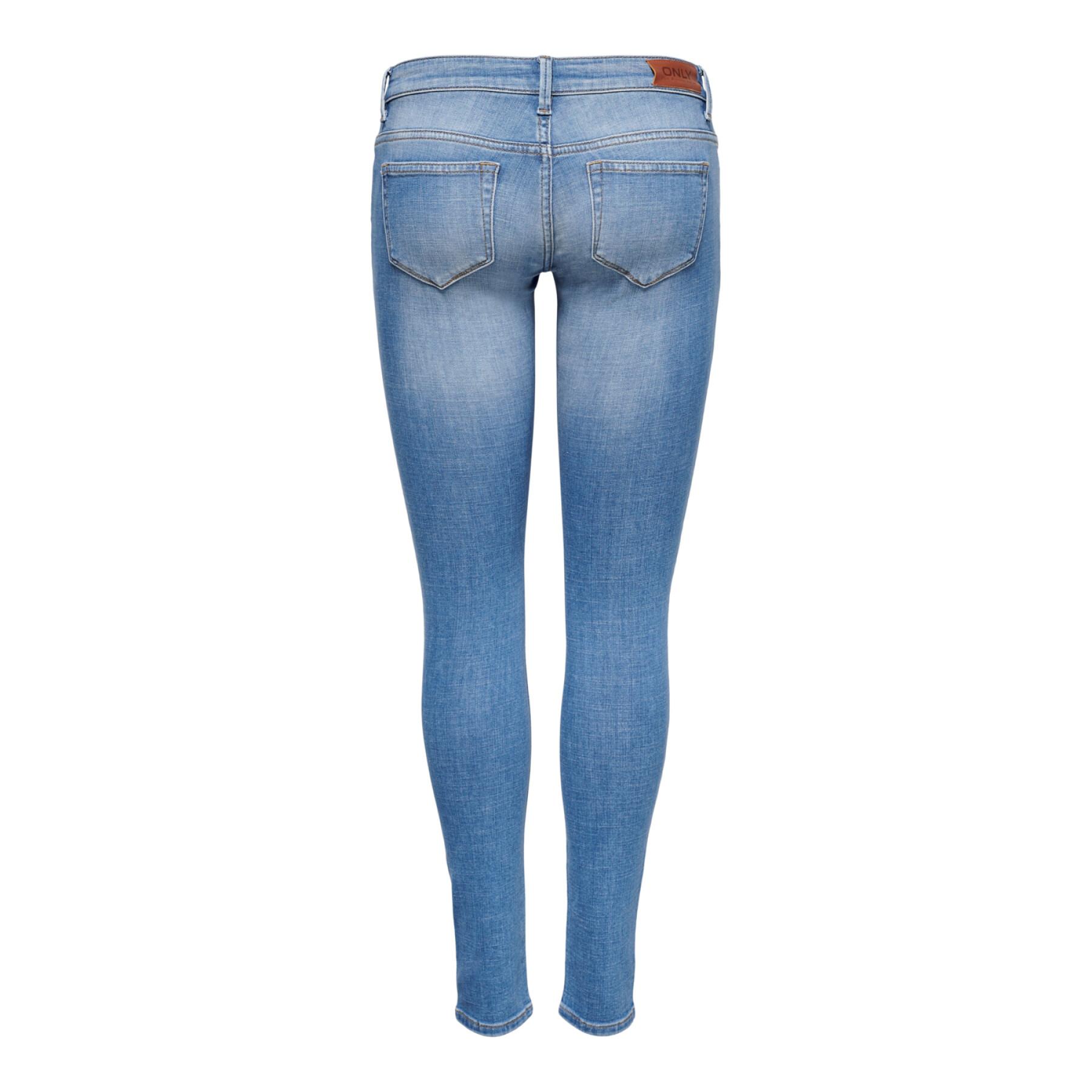 Damskie skinny jeans Only onlcoral life agi387
