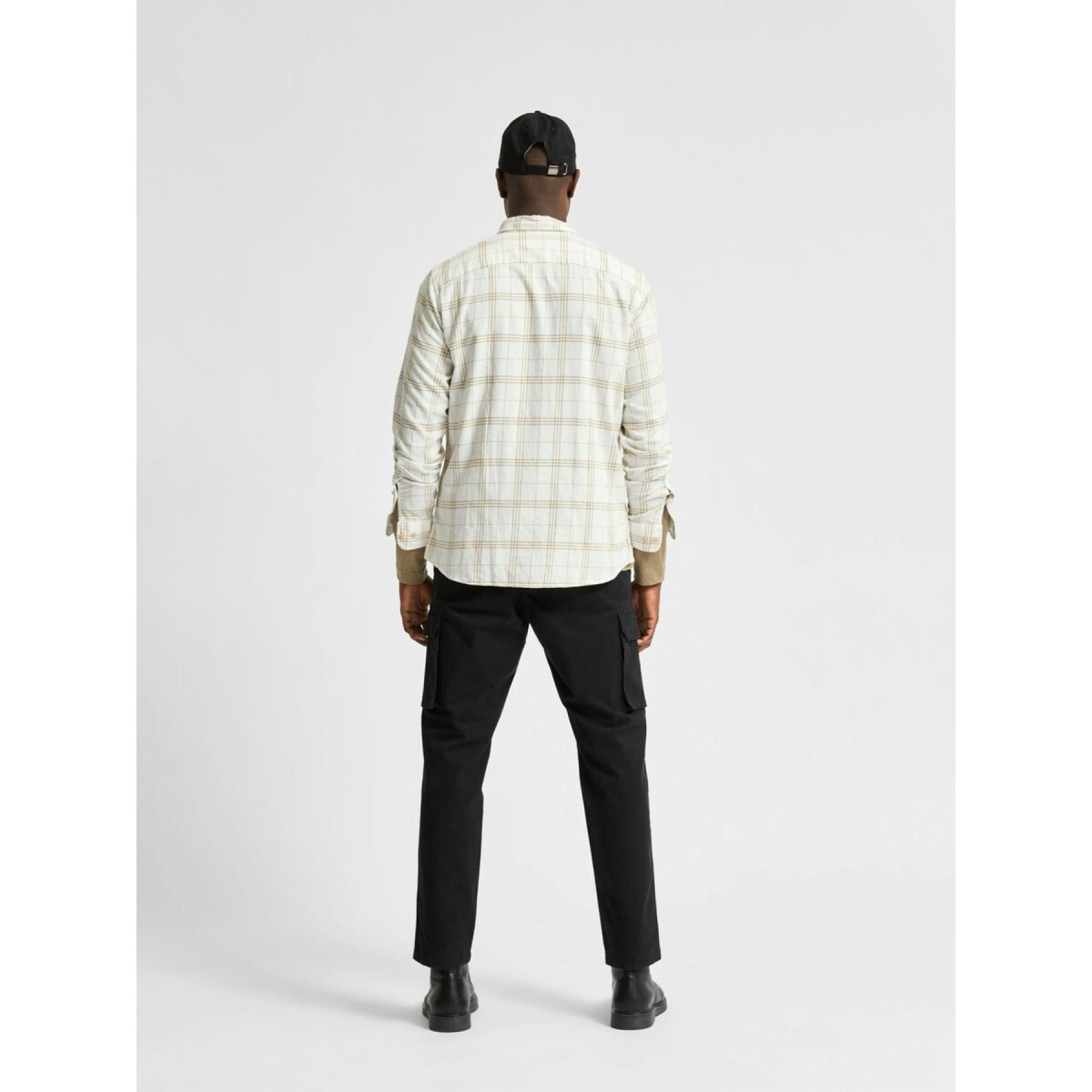 Koszula Selected flannel manches longues slim