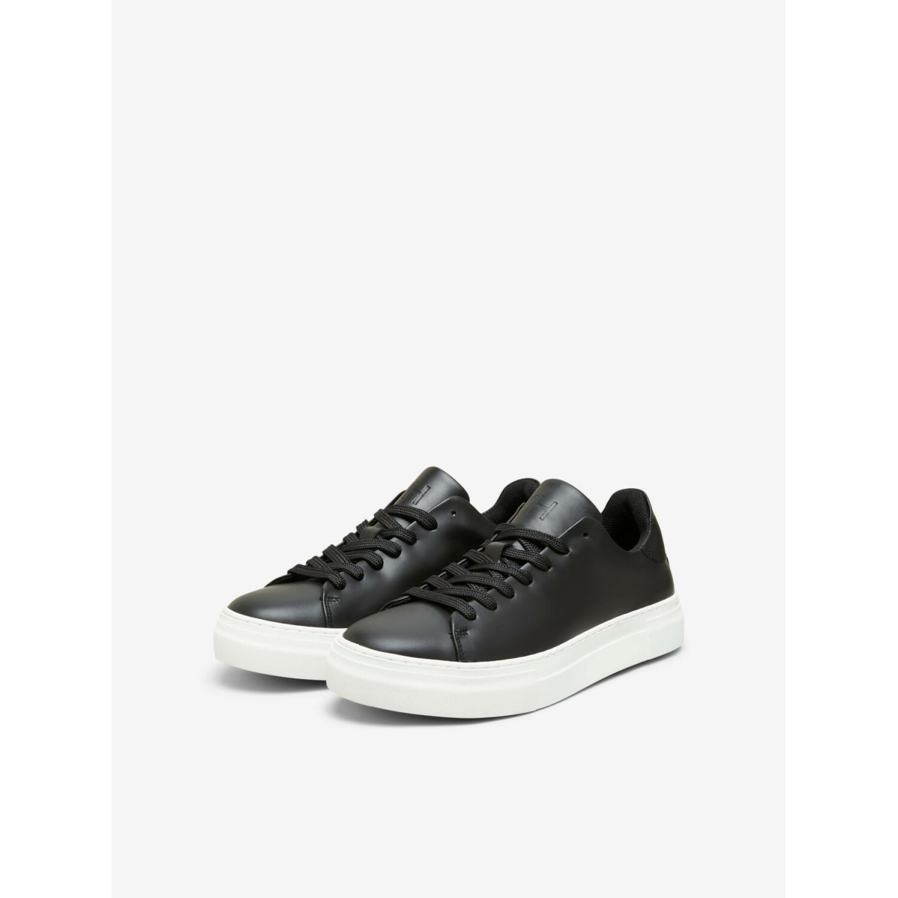 Buty Selected David chunky leather trainer