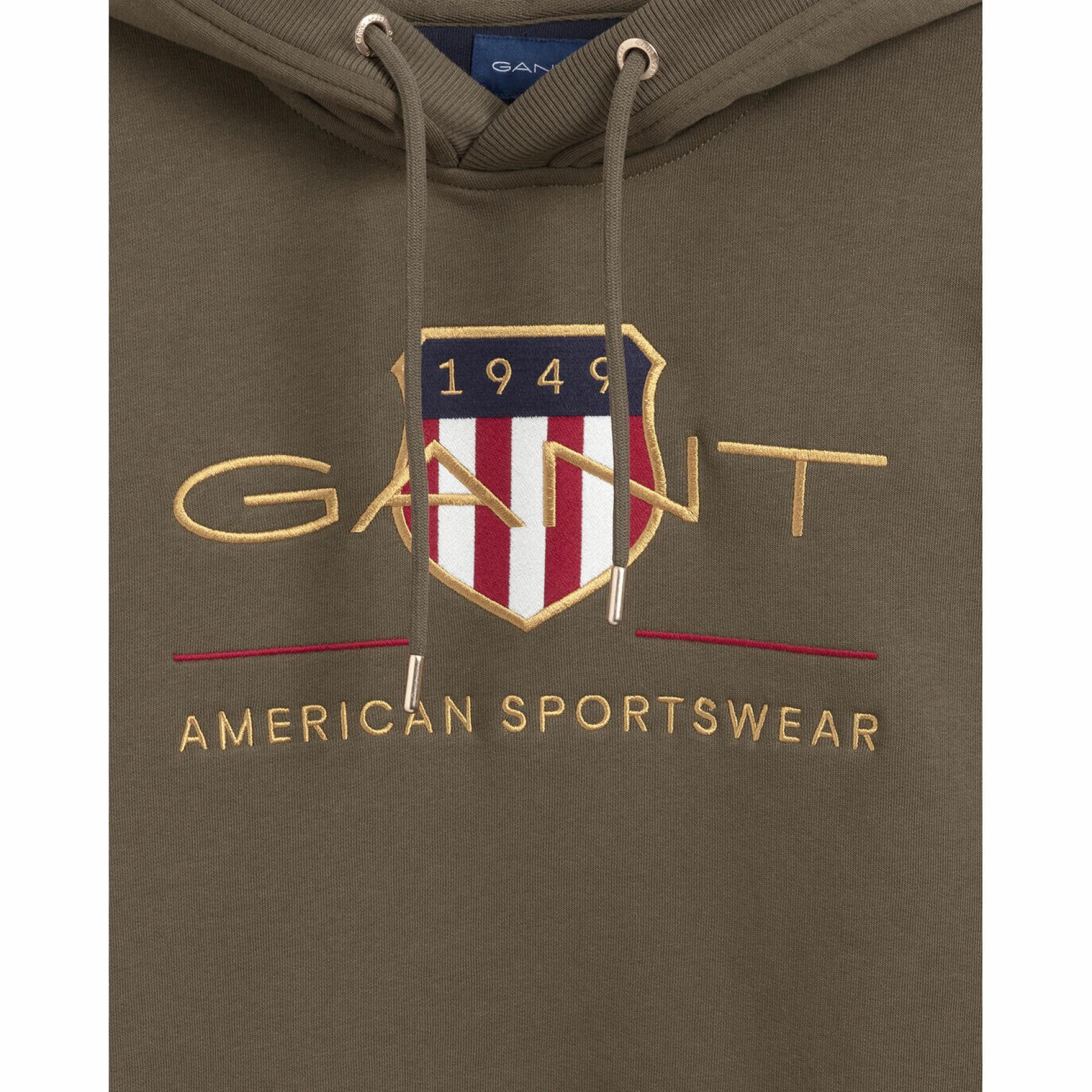 Bluza z kapturem Gant Archive Shield