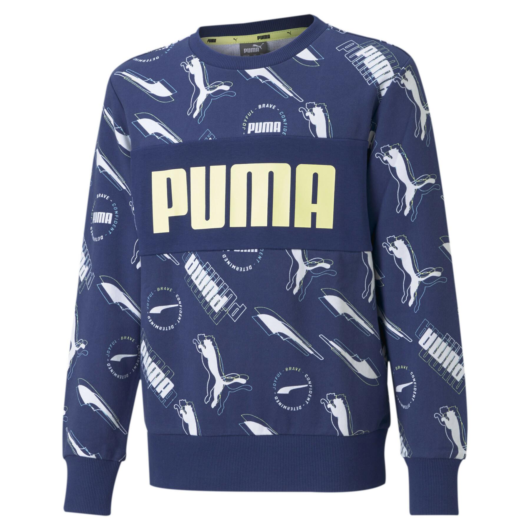 Bluza dziecięca Puma Alpha AOP