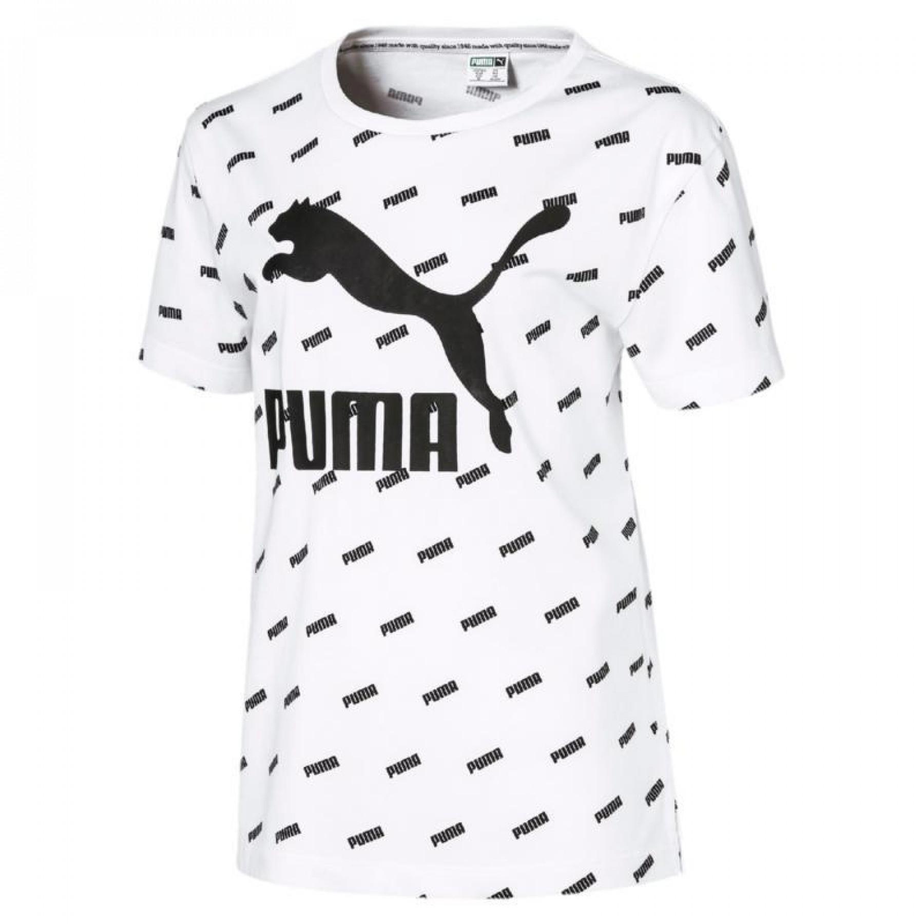Koszulka dziecięca Puma logo Graphic