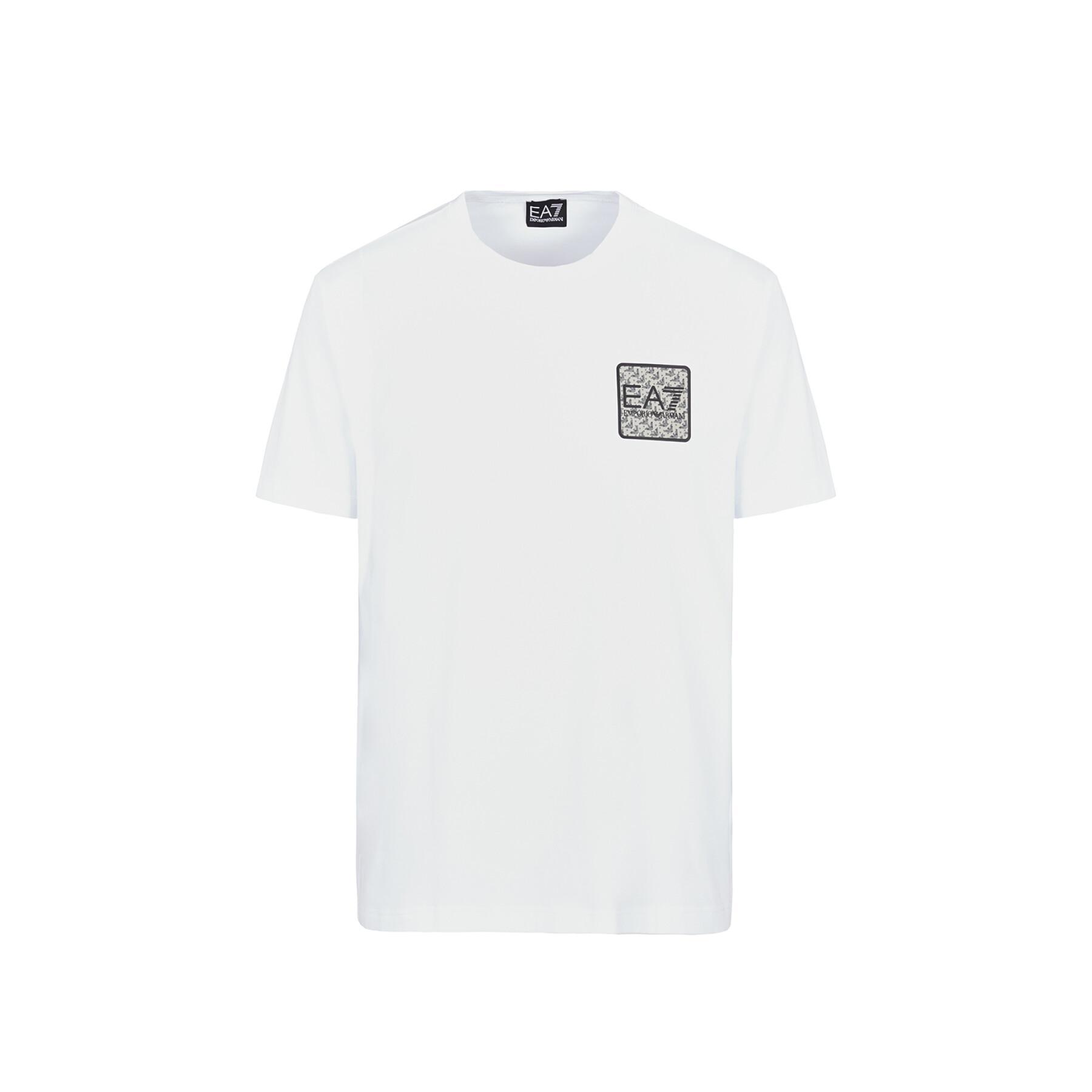 Koszulka EA7 Emporio Armani 6KPT52-PJ03Z blanc