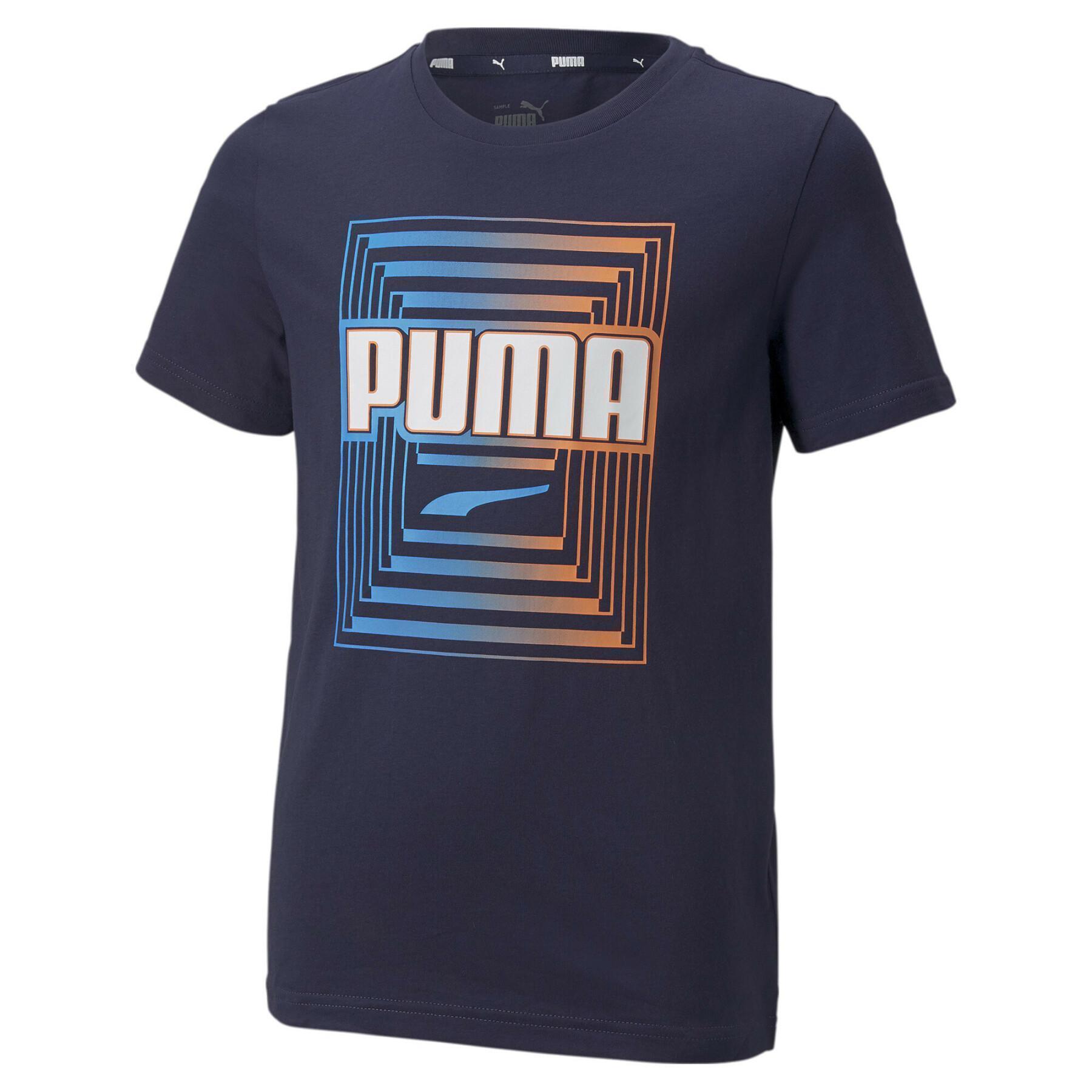 Koszulka dziecięca Puma Alpha Graphic