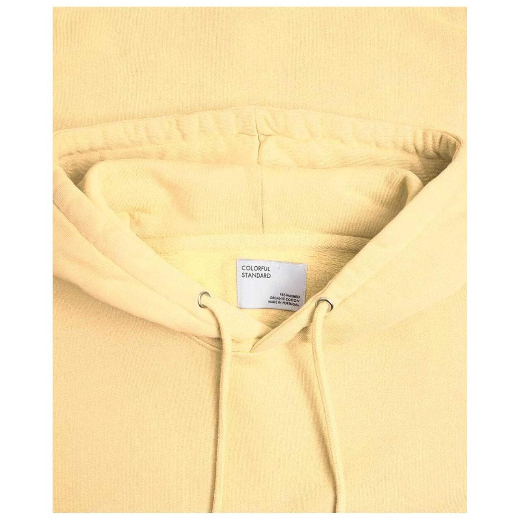 Bluza z kapturem Colorful Standard Classic Organic soft yellow
