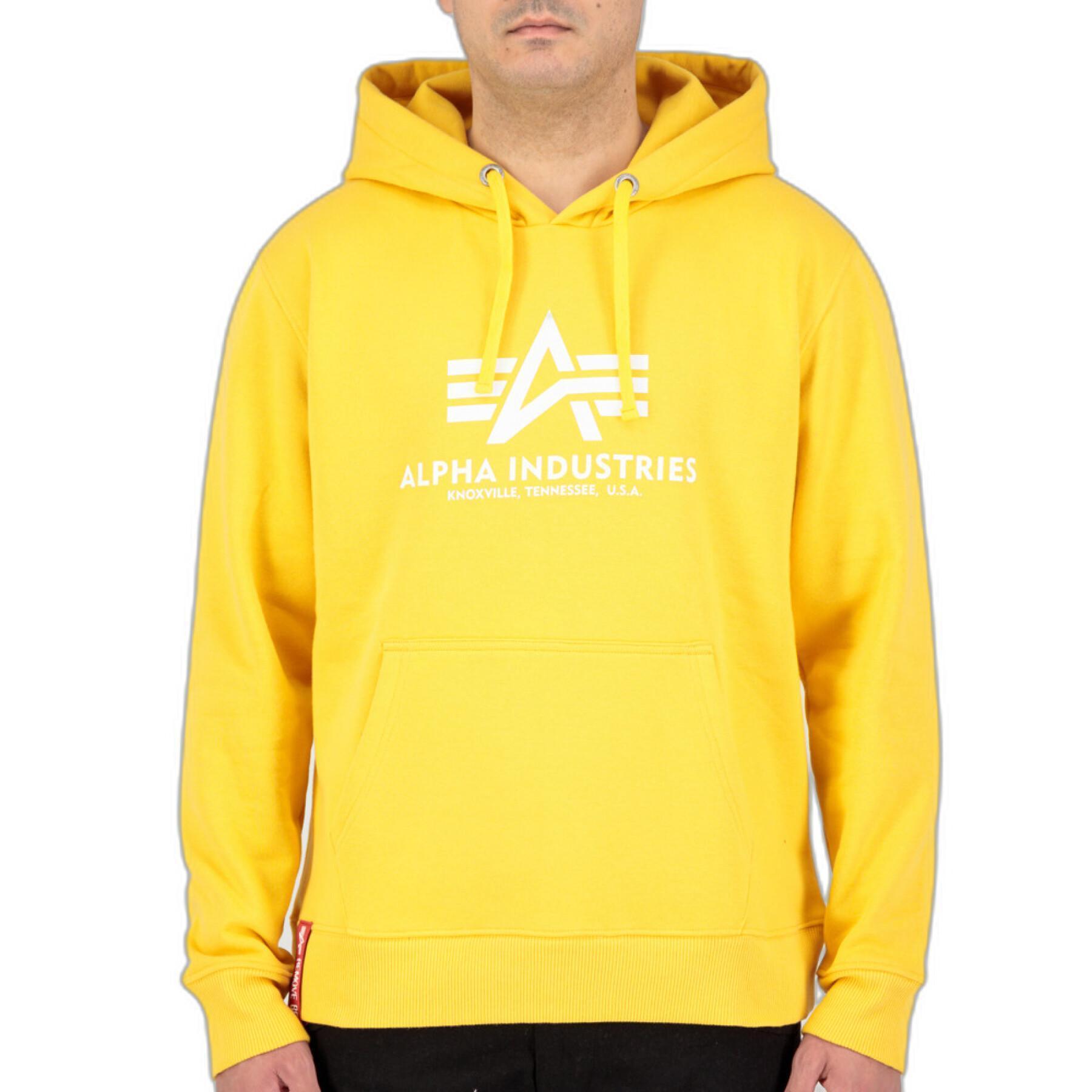 Sweatshirt z kapturem Alpha Industries Basic