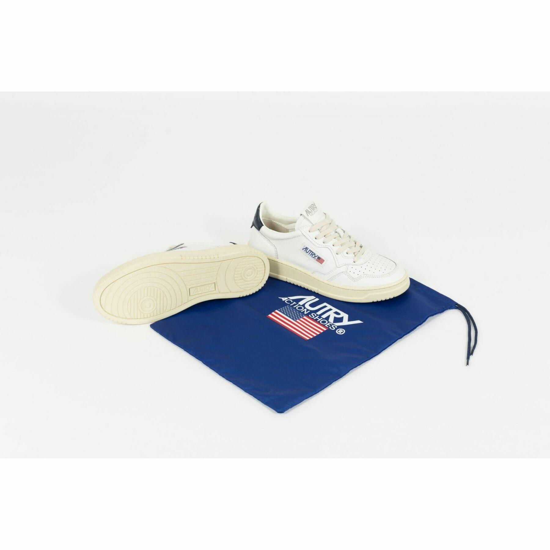 Trenerzy Autry Medalist LL12 Leather White/Navy Blue