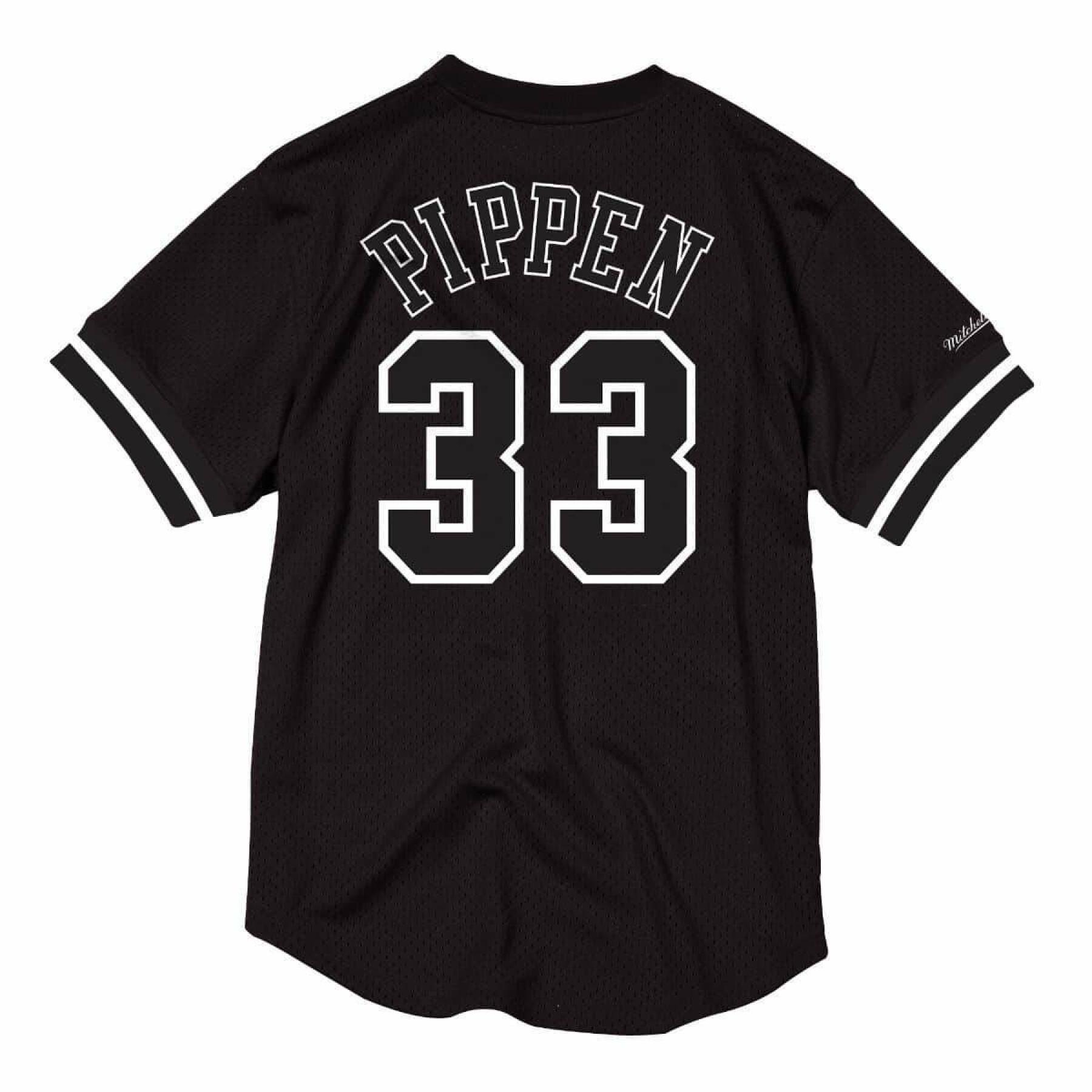Koszulka Chicago Bulls black & white Scottie Pippen