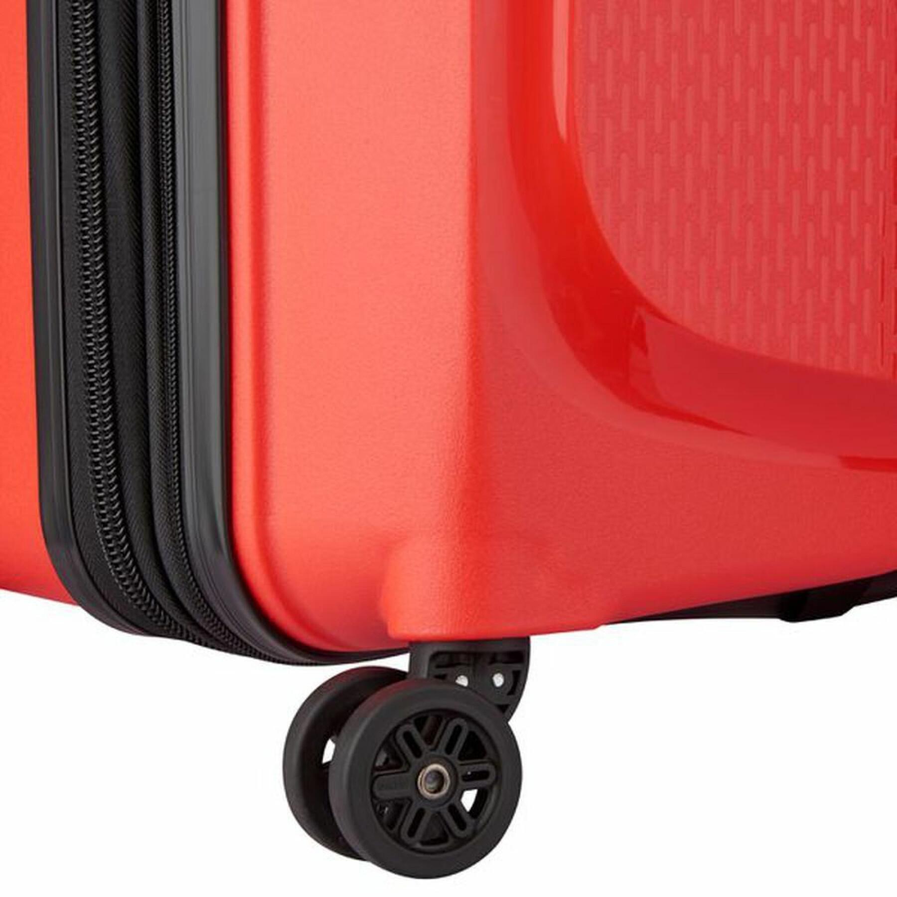 Wózek walizka kabinowa slim 4 podwójne koła Delsey Belmont + 55 cm