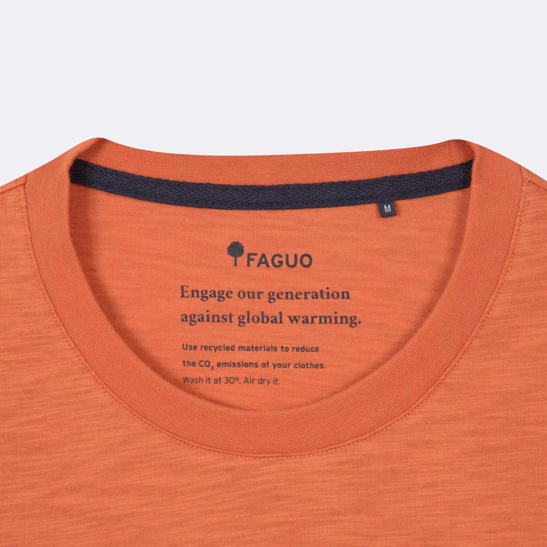 Bawełniana koszulka Faguo Olonne