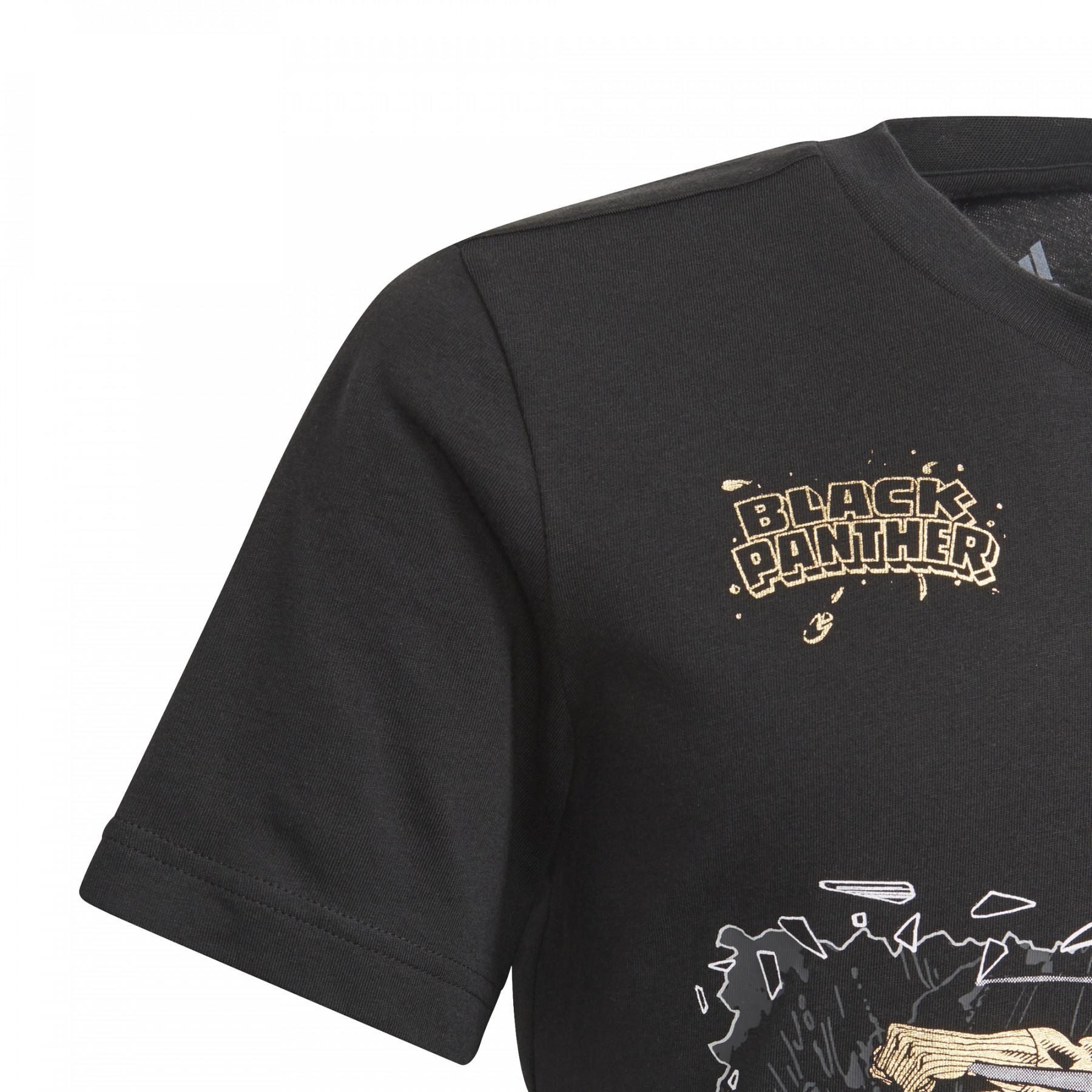 Koszulka dziecięca adidas Marvel Black Panther Graphics