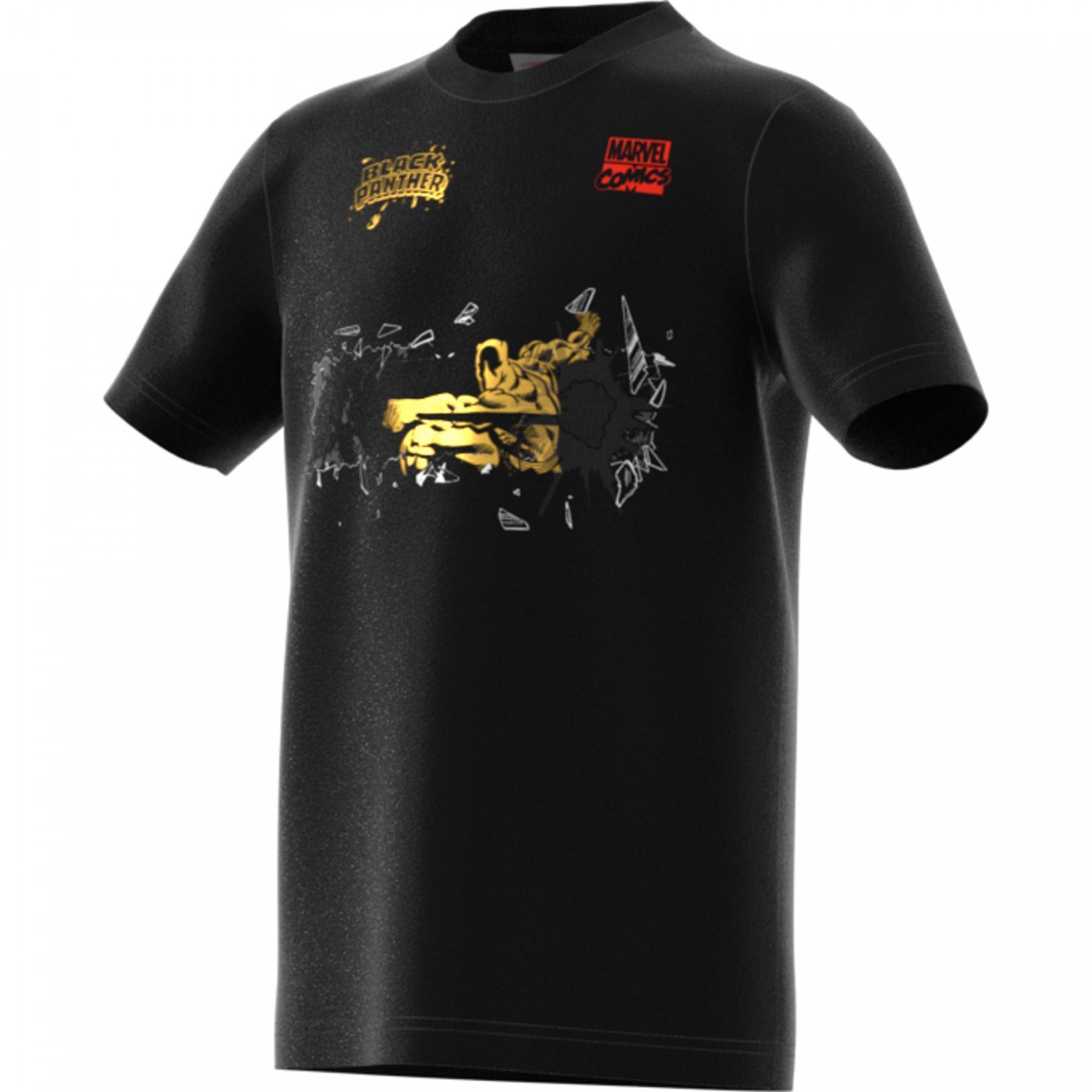 Koszulka dziecięca adidas Marvel Black Panther Graphics