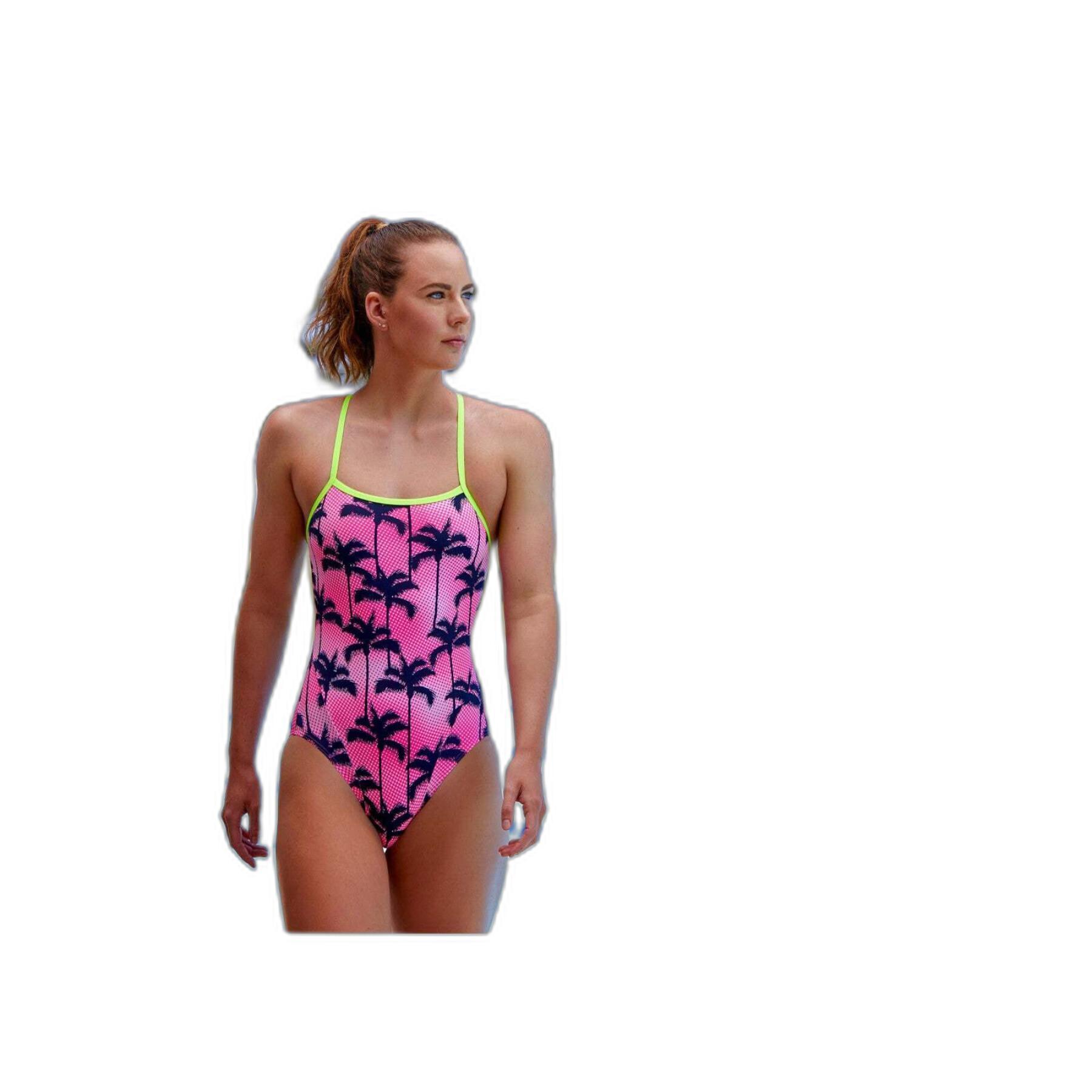 Damski jednoczęściowy kostium kąpielowy Funkita Single Strap