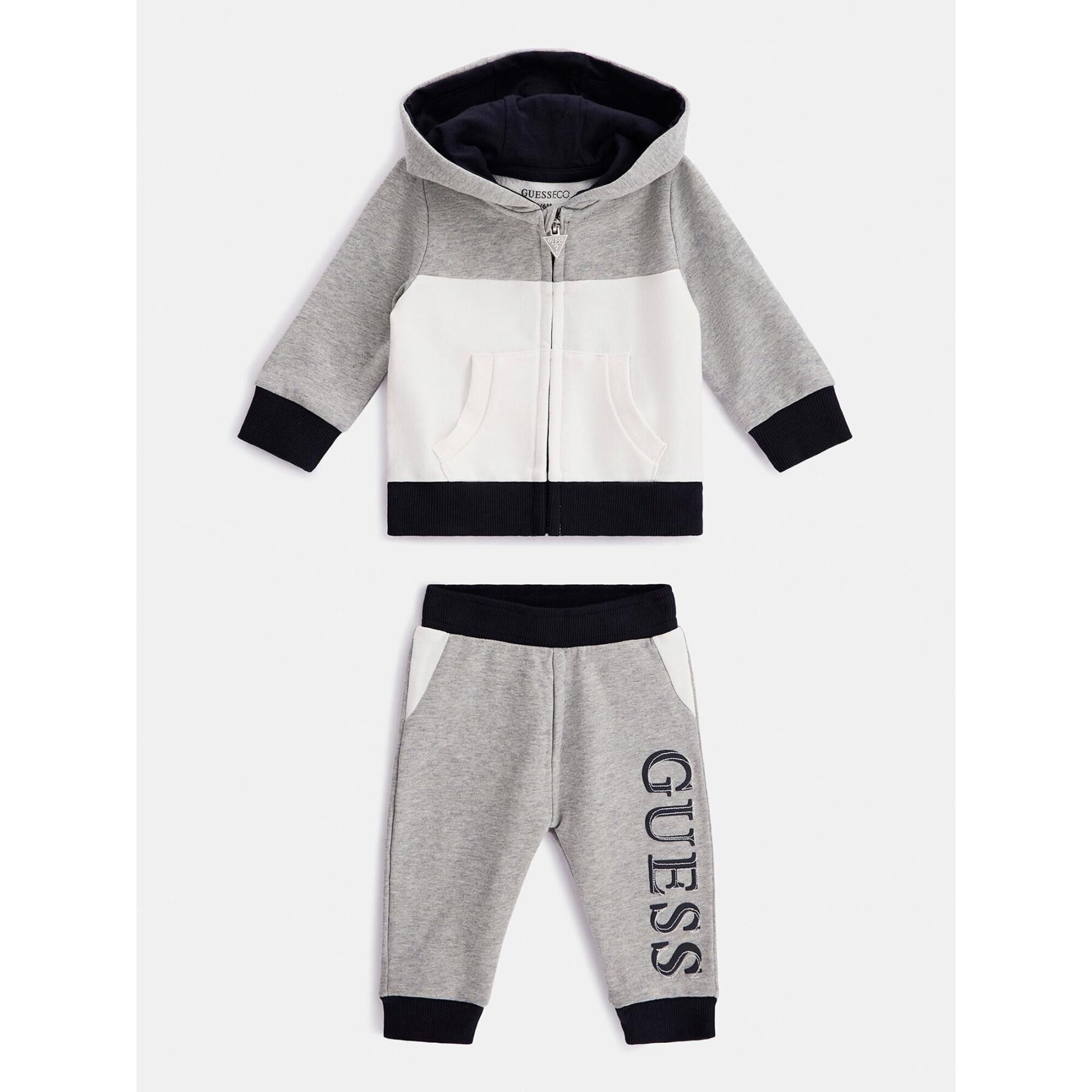 Ustaw sweatshirt à capuche + pantalon bébé garçon Guess Active