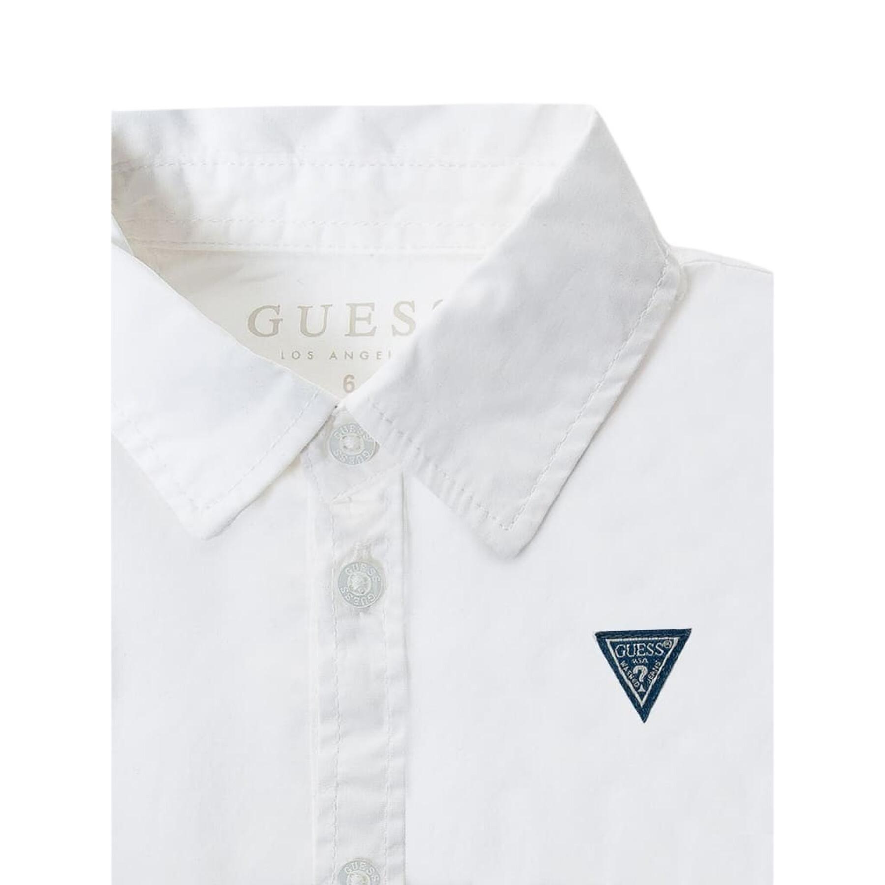 Koszula dziecięca z długim rękawem z możliwością regulacji Guess Core