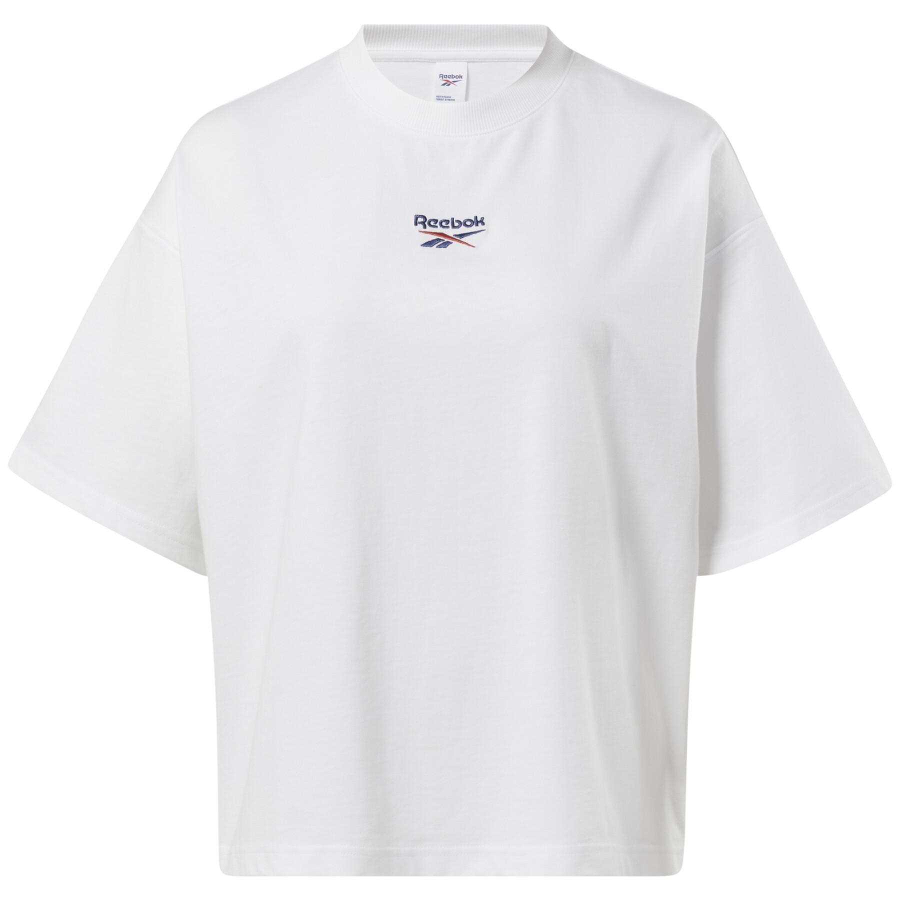 Koszulka damska Reebok Classics Small Logo Cotton