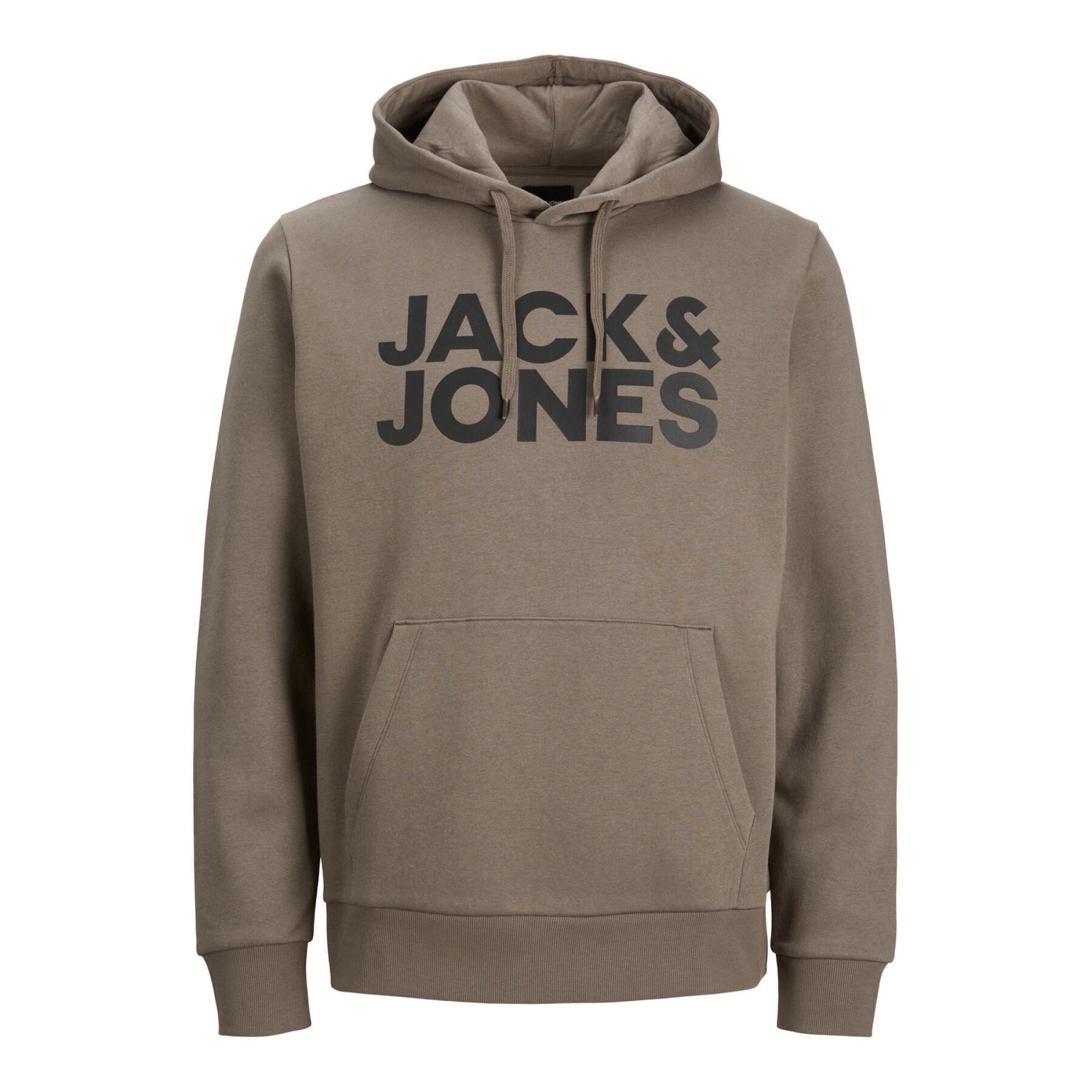 Sweatshirt z kapturem Jack & Jones Corp Logo