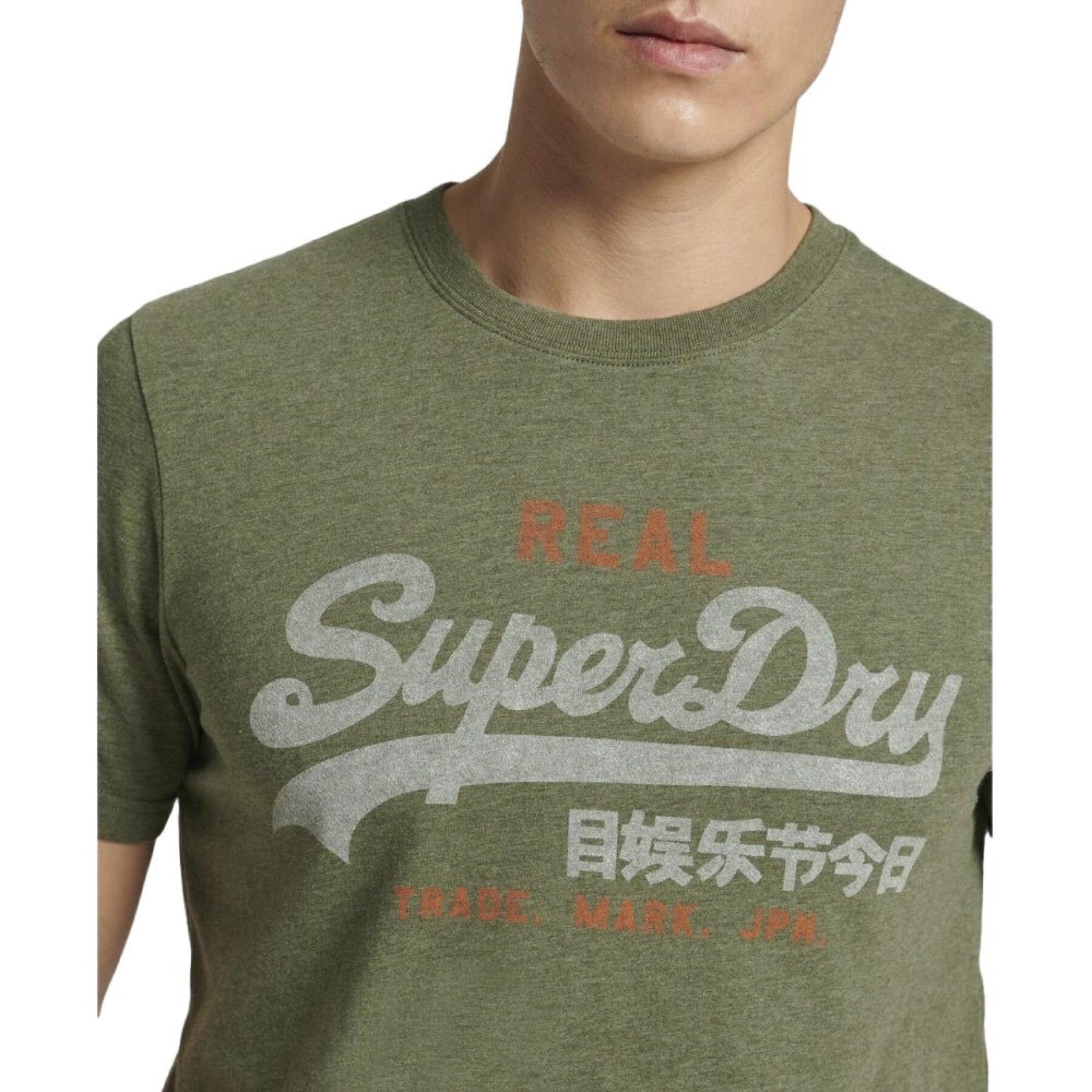 Koszulka z krótkim rękawem Superdry Vintage Vl Classic