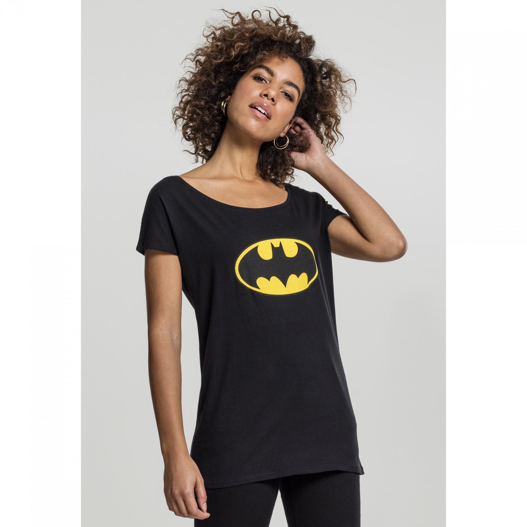 Damski t-shirt z logo Batmana