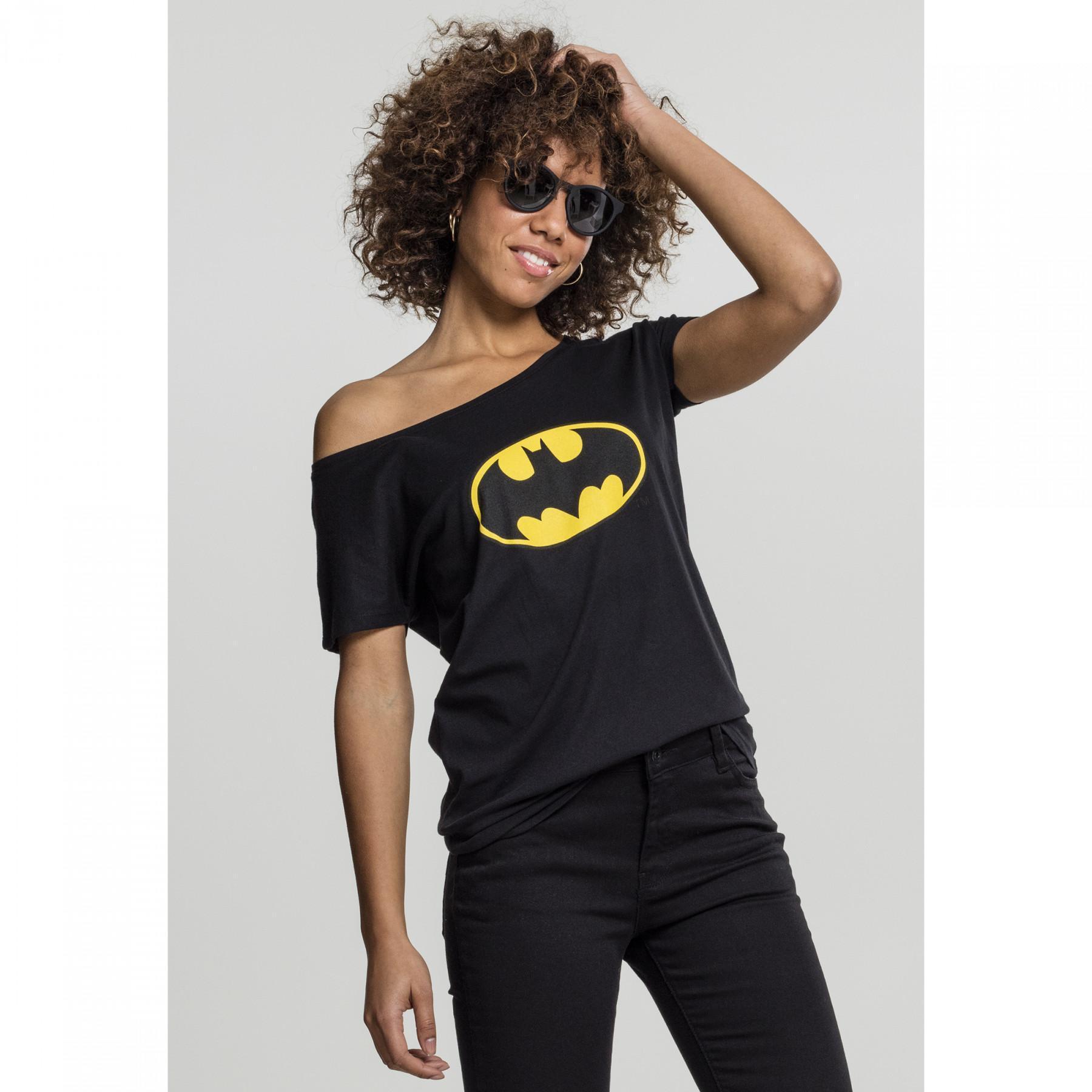 Damski t-shirt z logo Batmana