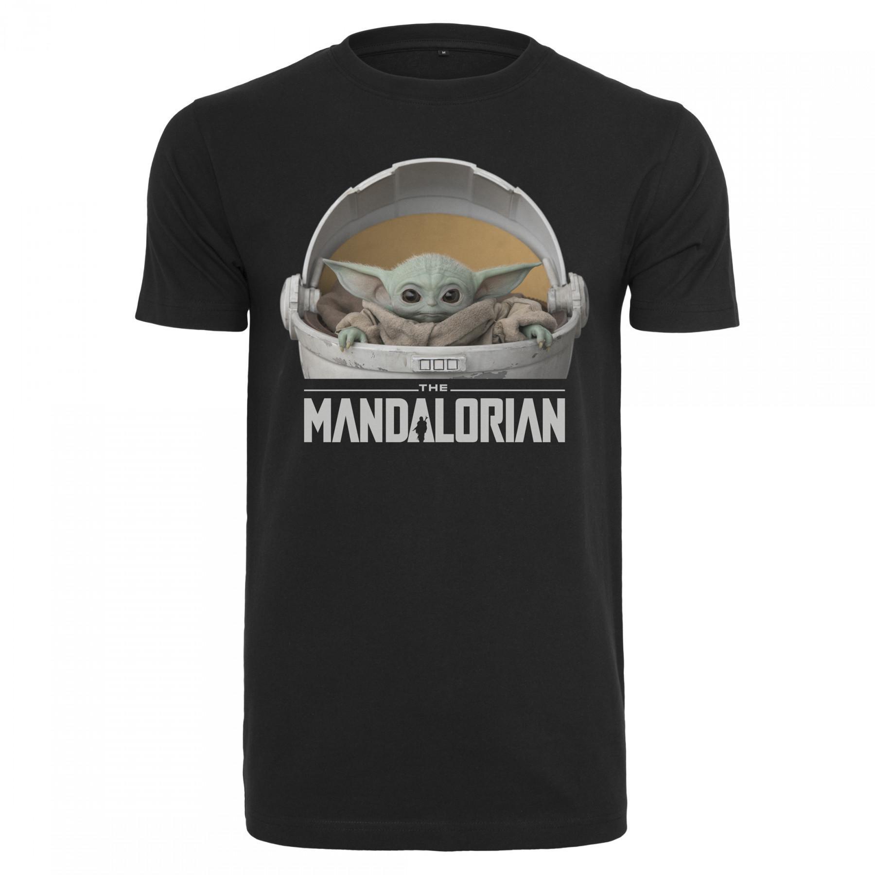 Koszulka Urban Classics baby yoda mandalorian logo