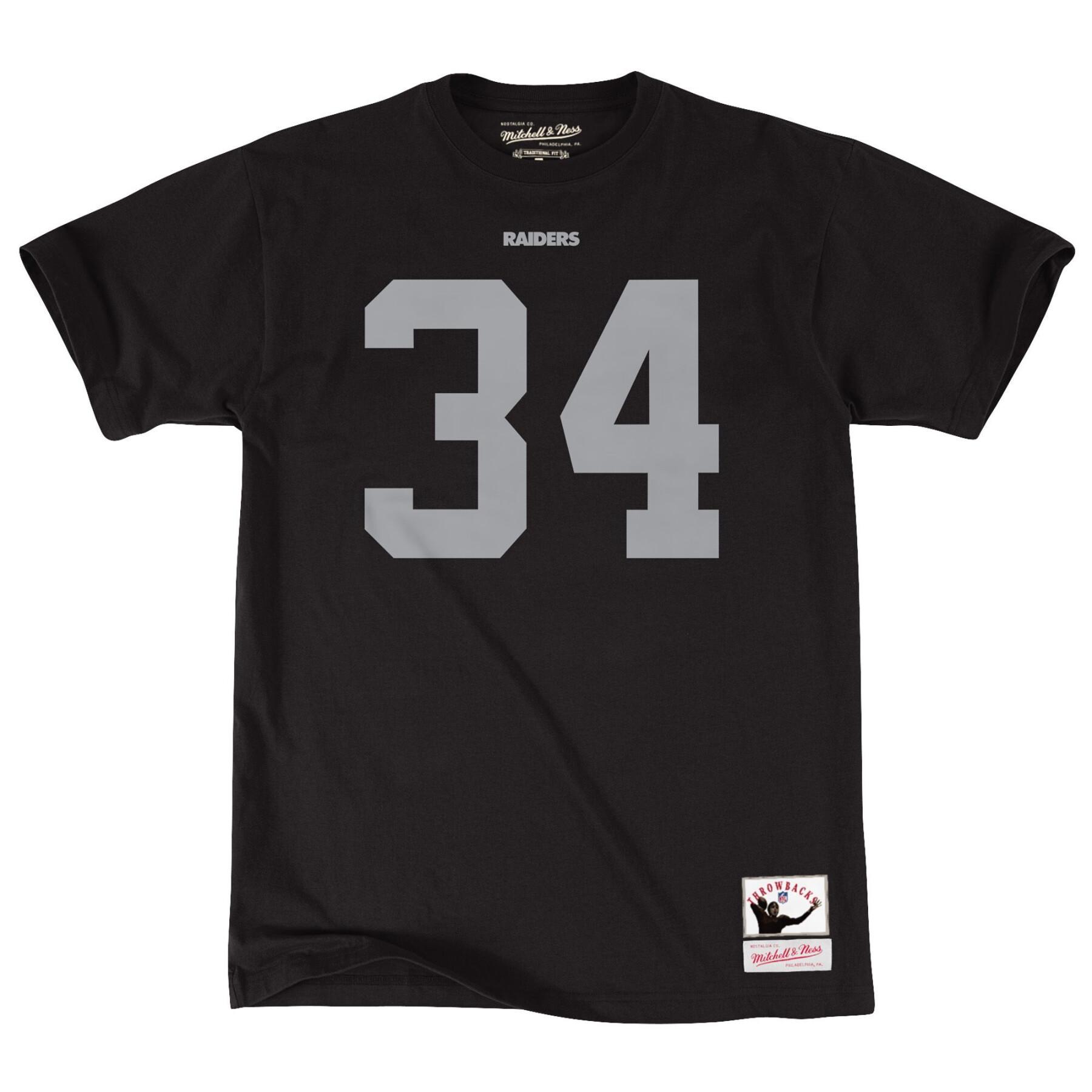 Koszulka Los Angeles Raiders name & number Bo Jackson