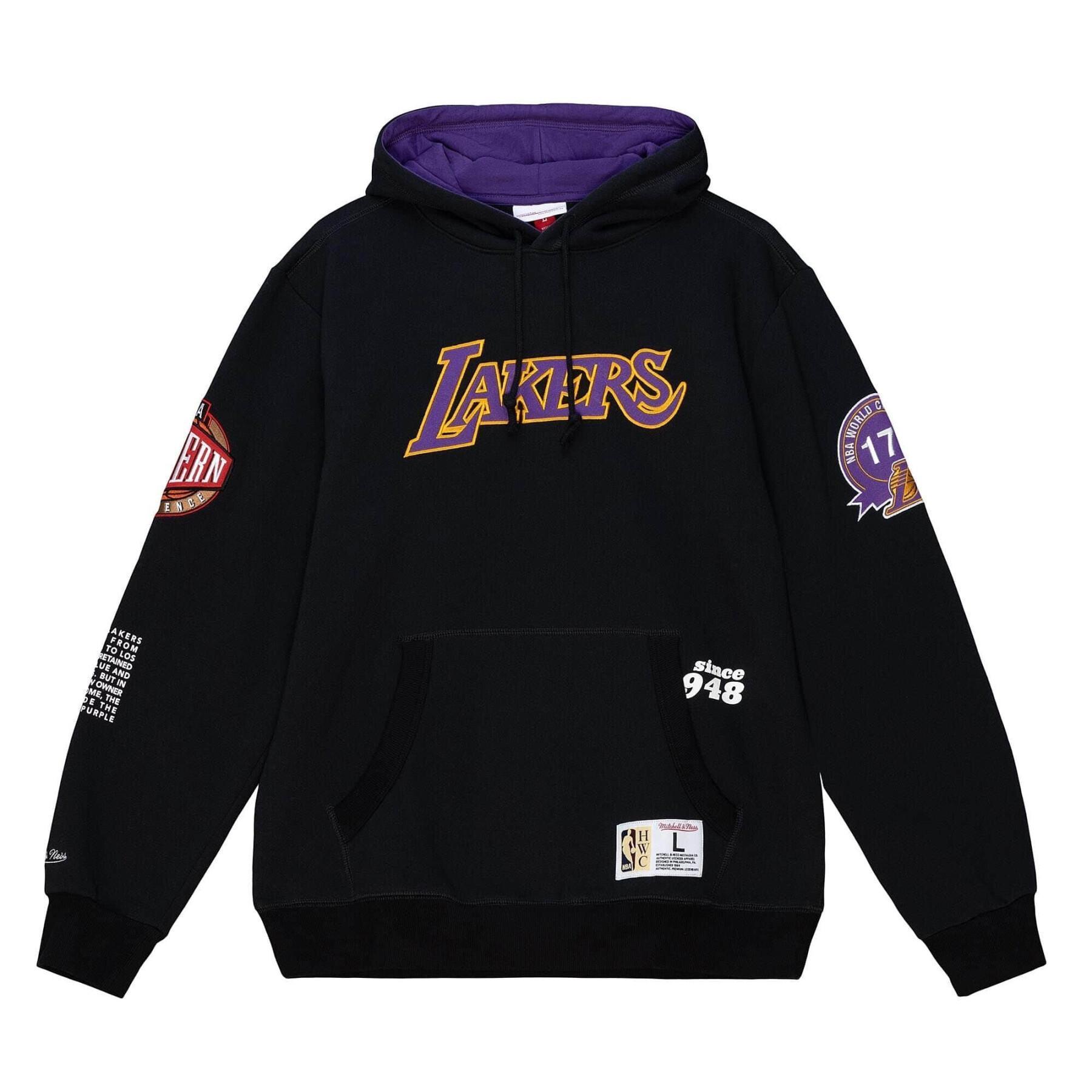 Sweatshirt z kapturem Los Angeles Lakers Origins