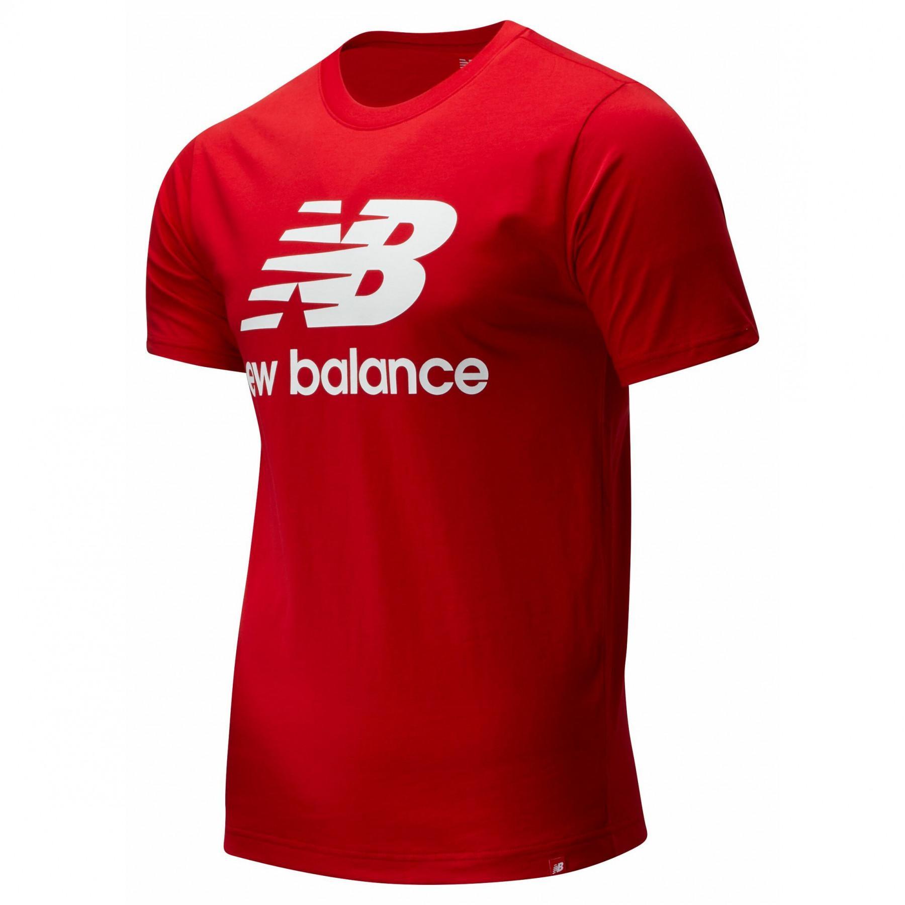 Koszulka New Balance essentials stacked logo