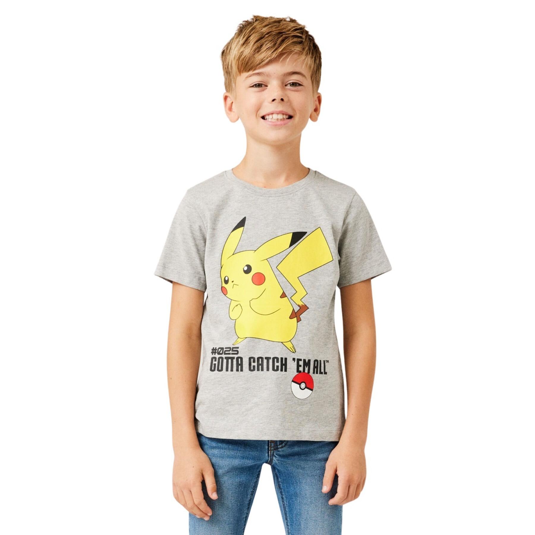 Koszulka dla dzieci Name it Nikhil Pokemon