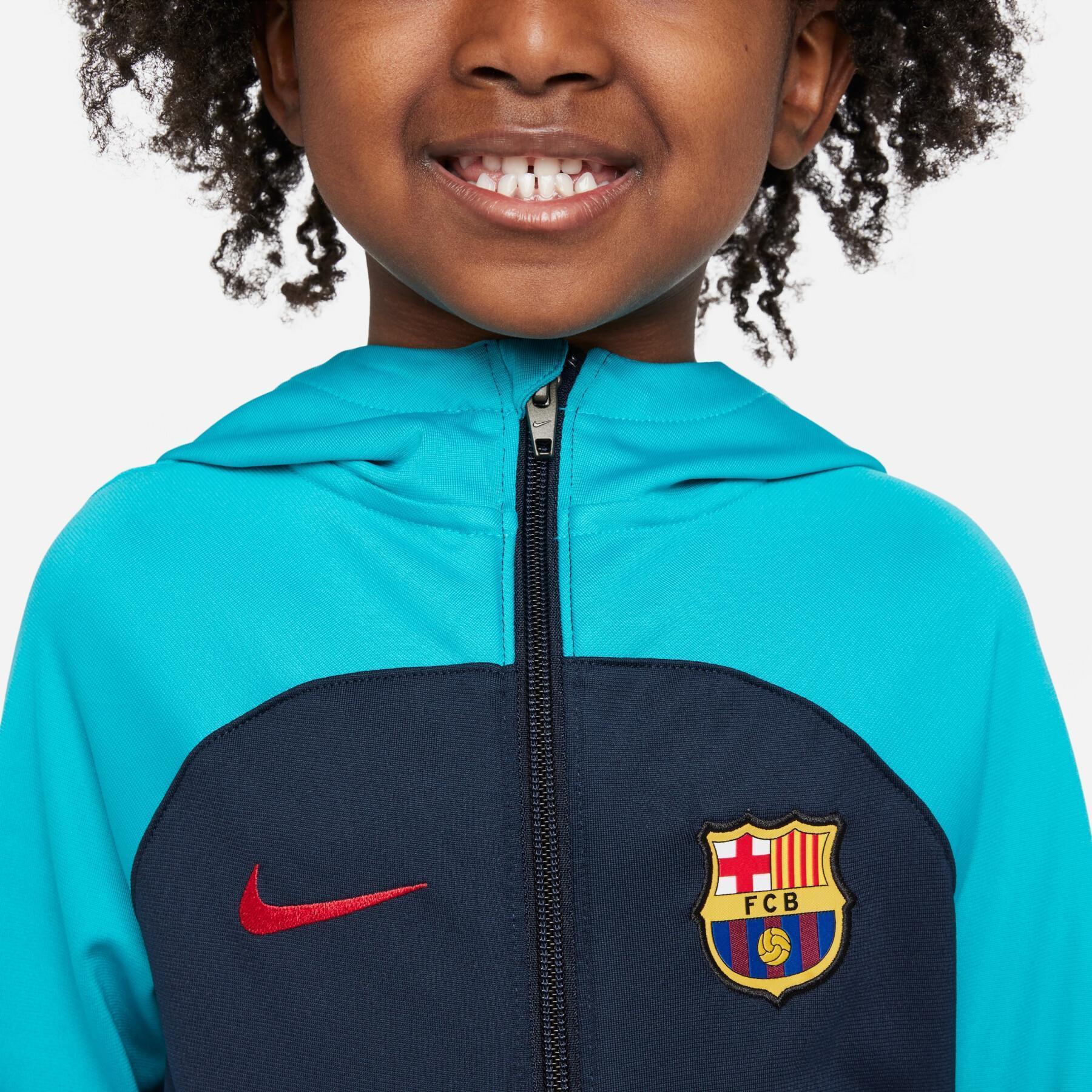 Dziecięcy dres FC Barcelone Strike 2022/23