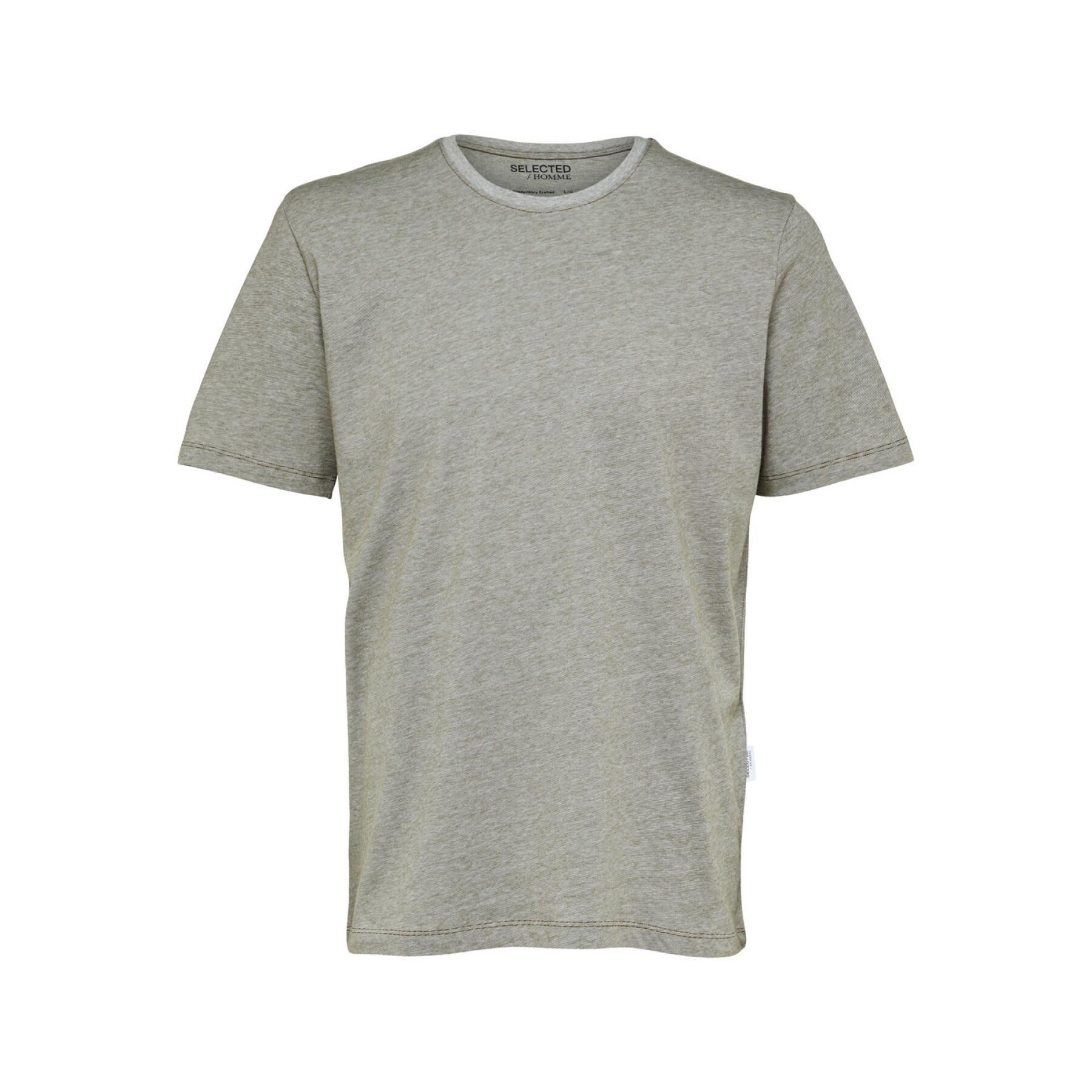 T-shirt z okrągłym dekoltem Selected Aspen Mini Str