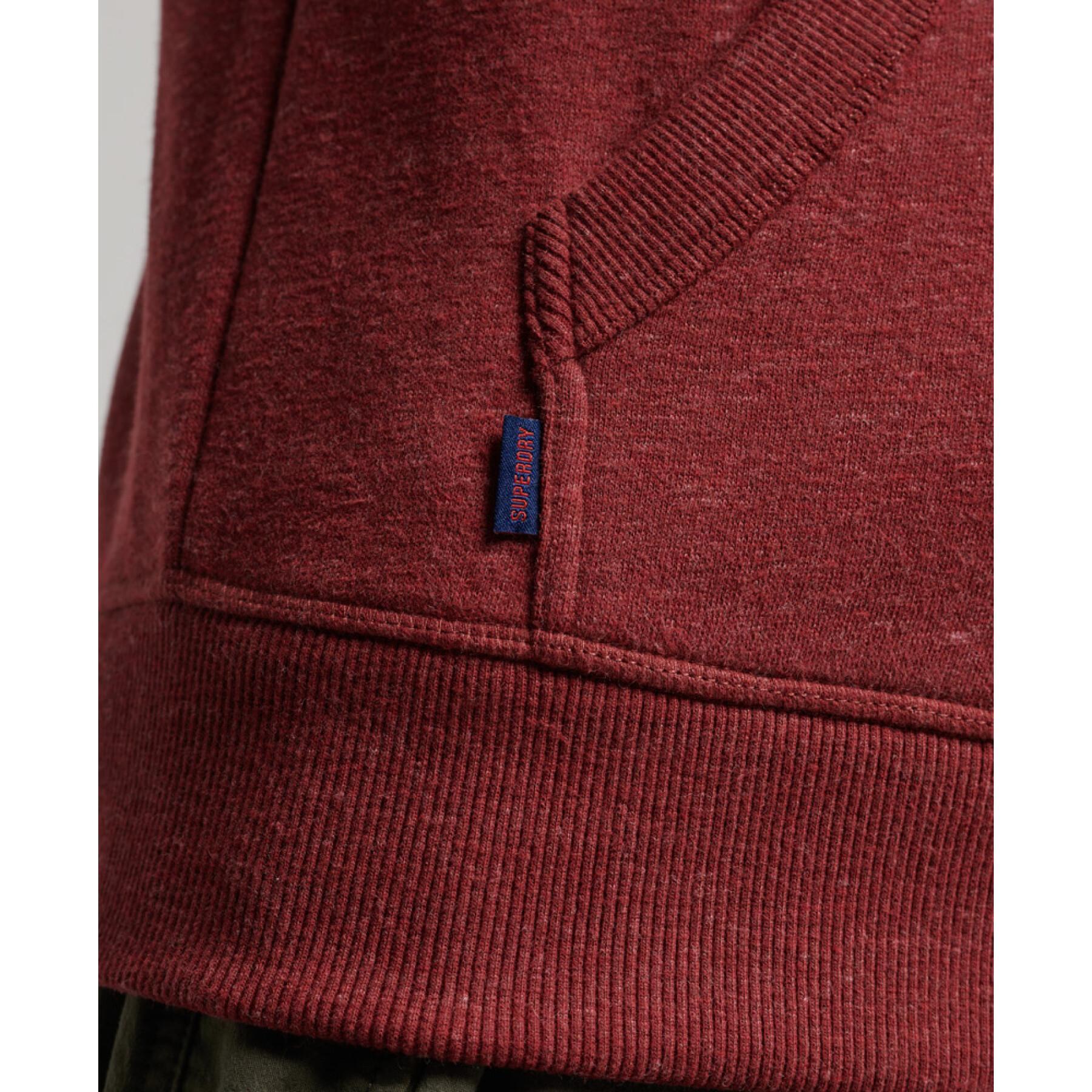 Sweatshirt zapinany na zamek błyskawiczny z kapturem i haftem Superdry Vintage Logo