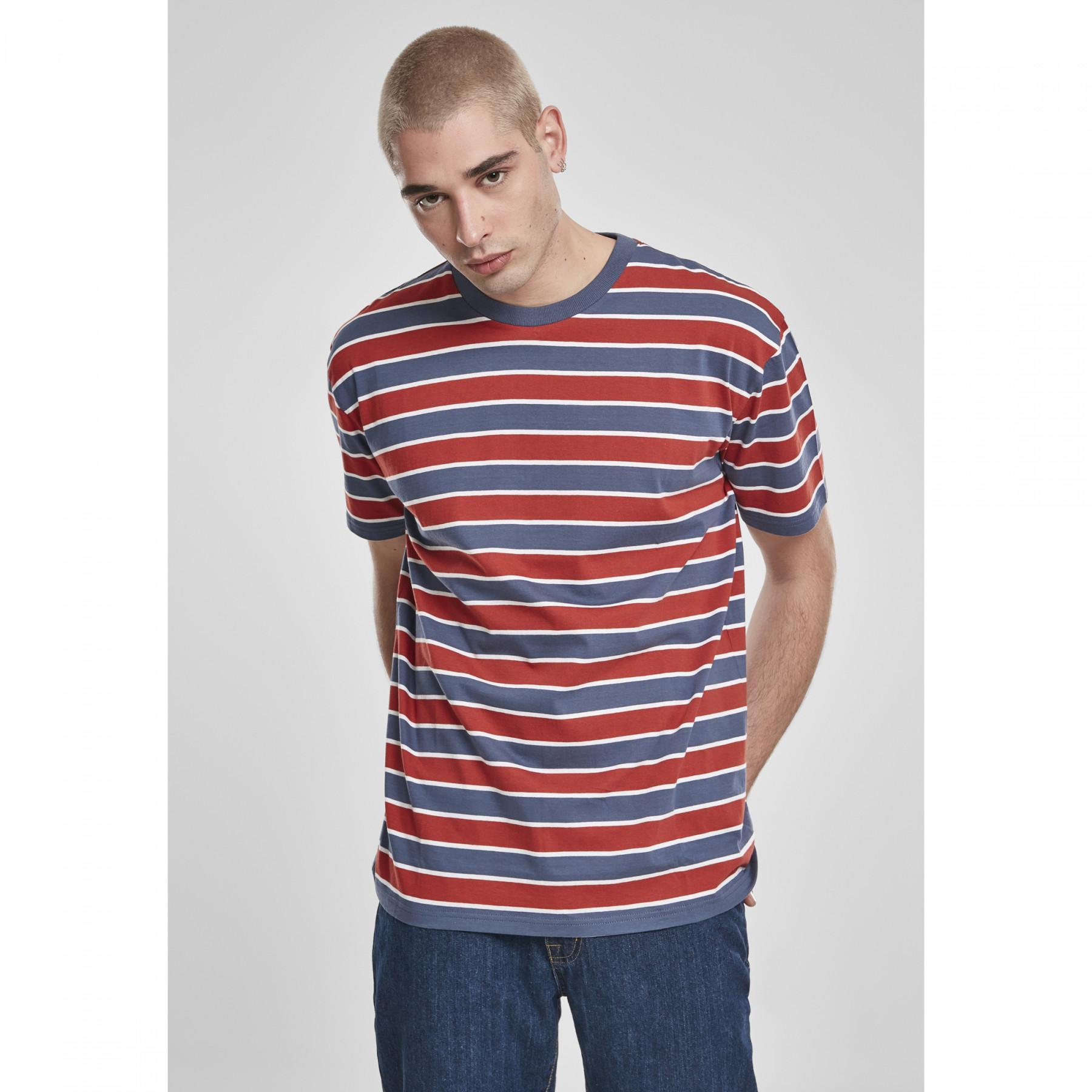 Koszulka Urban Classics yarn dyed oversized board stripe