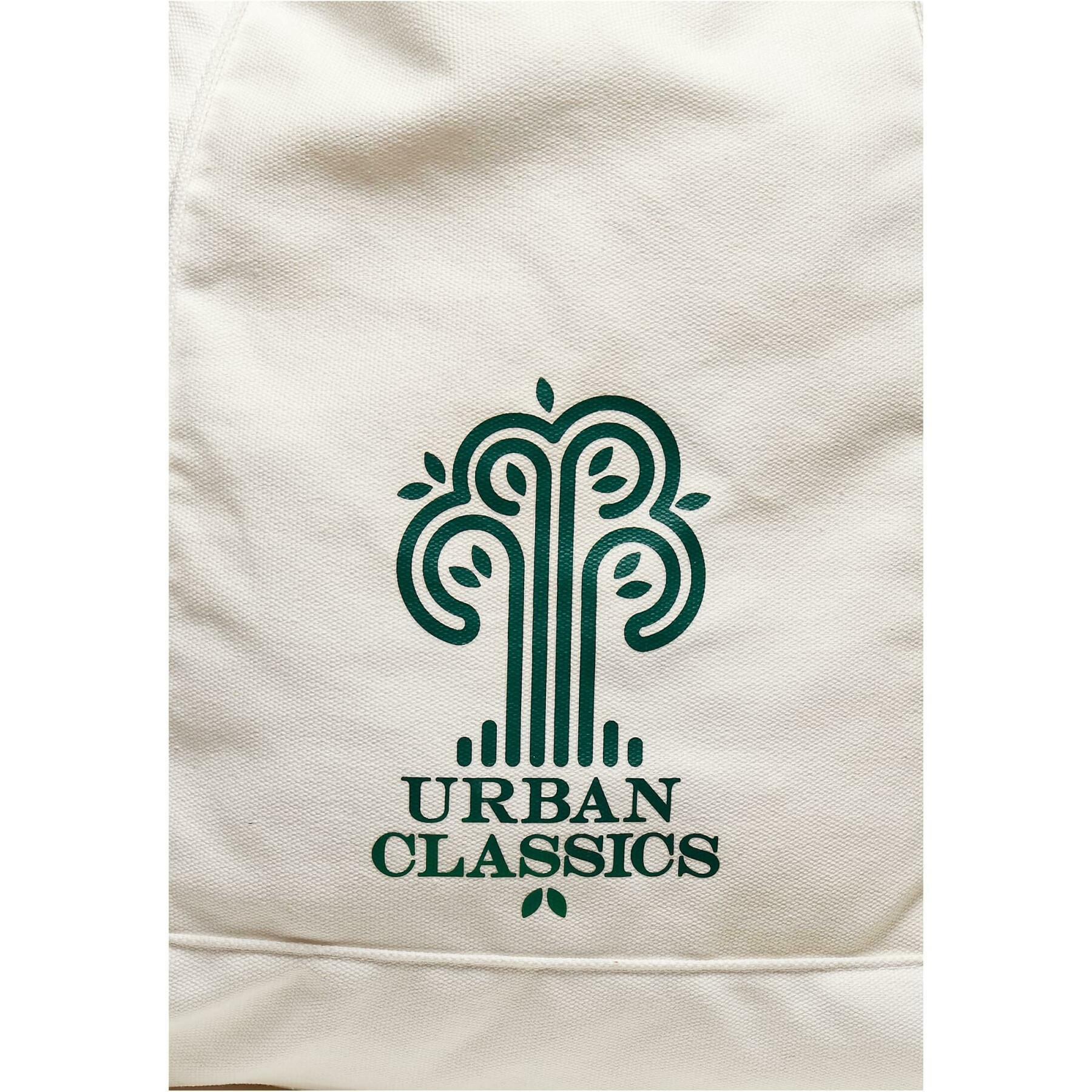 Płócienna torba na kółkach z logo Urban Classics