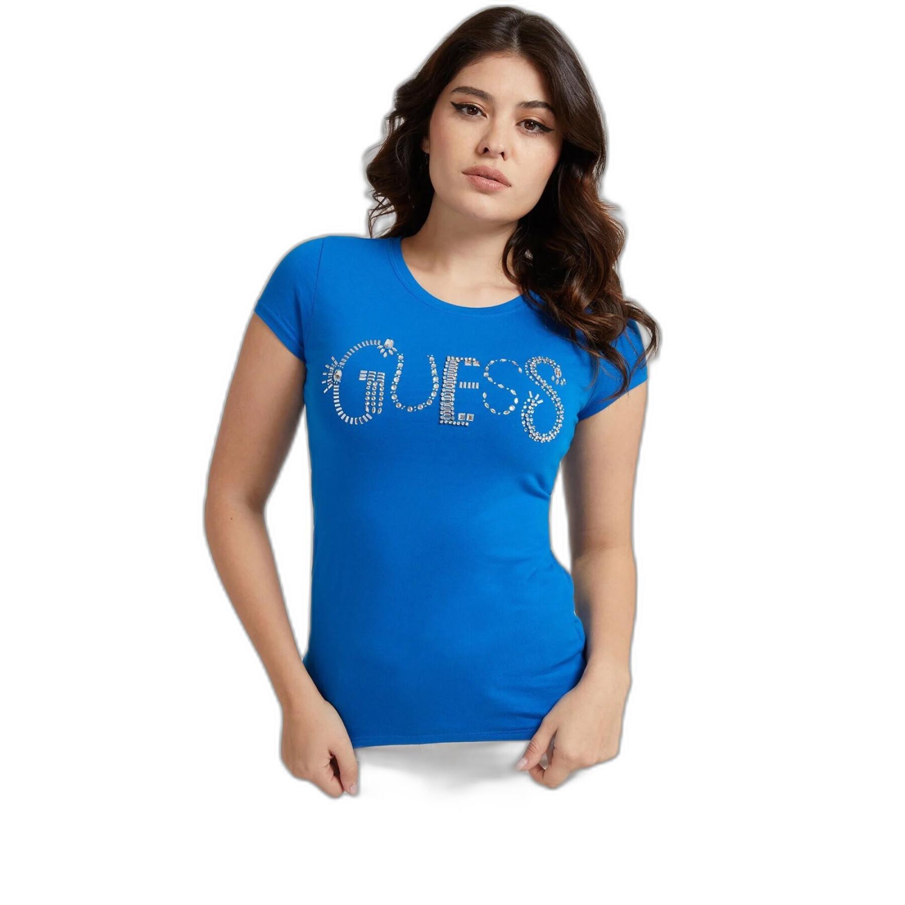 Koszulka z krótkim rękawem dla kobiet Guess Jewel R3