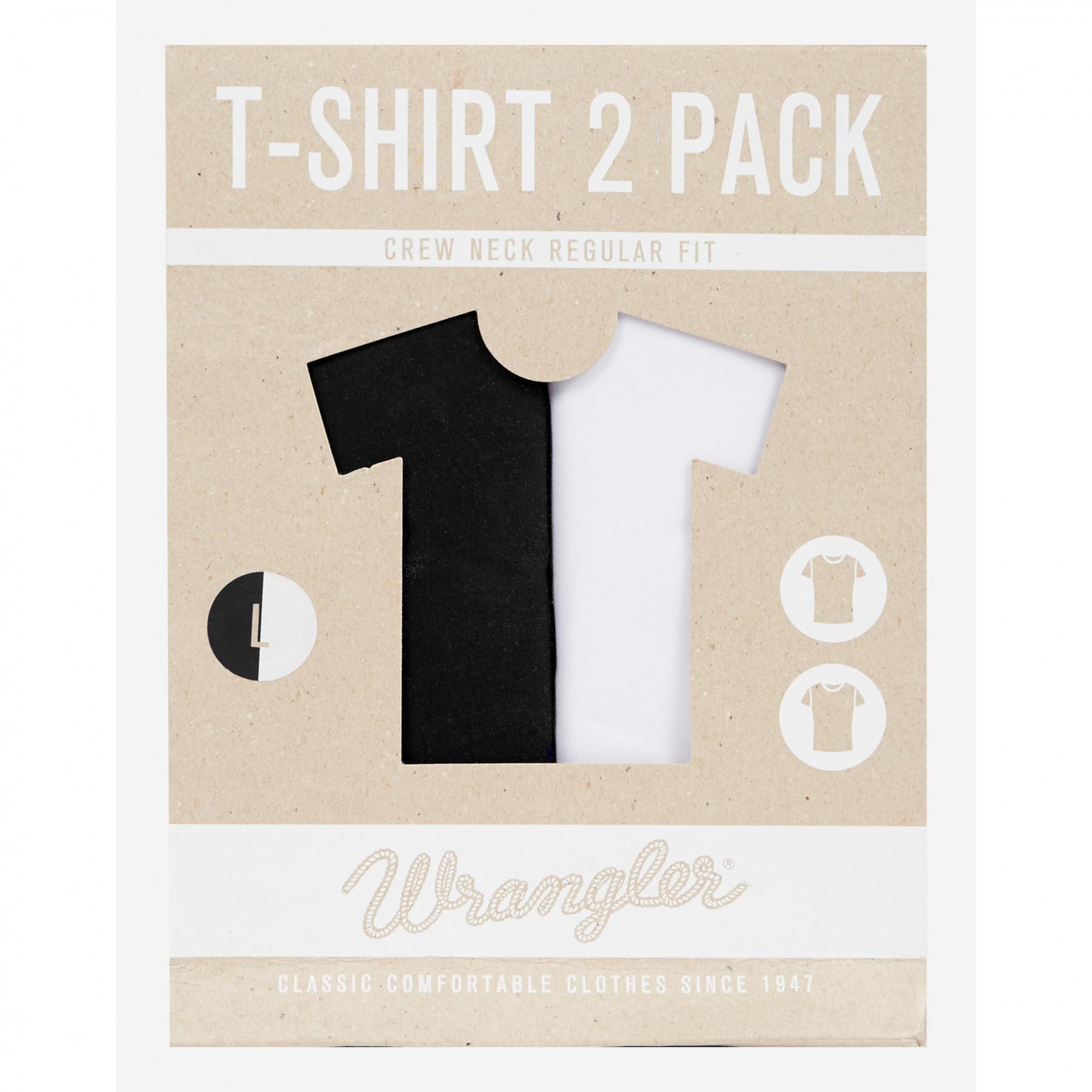 Koszulka z krótkim rękawem Wrangler (x2)