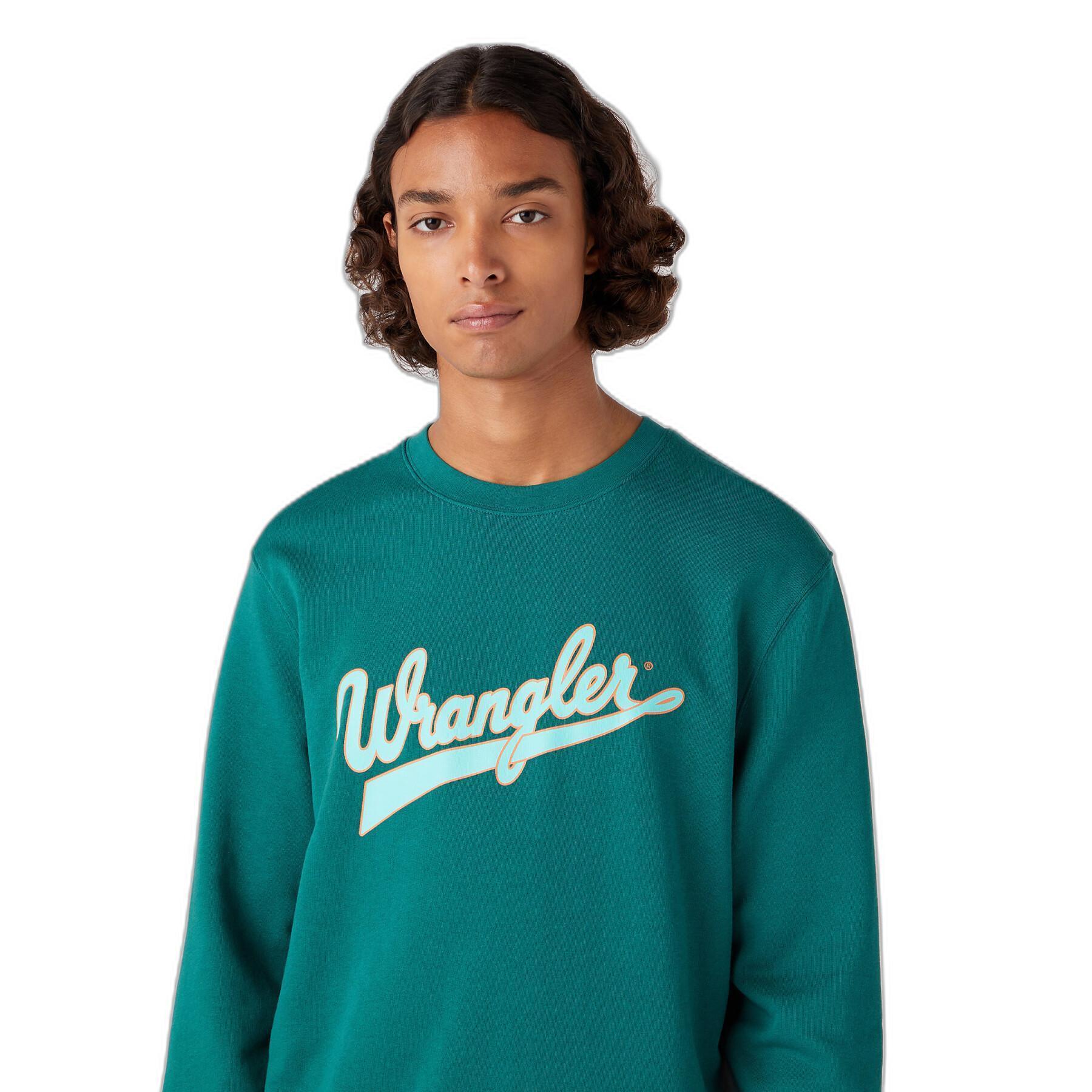 Sweatshirt okrągły dekolt Wrangler