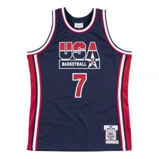 Autentyczna koszulka drużyny USA nba Larry Bird