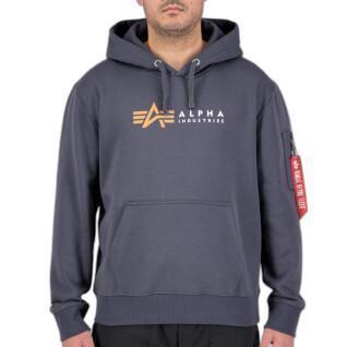 Sweatshirt z kapturem Alpha Industries Label