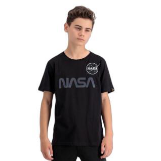 Koszulka dziecięca Alpha Industries NASA Rainbow Reflective