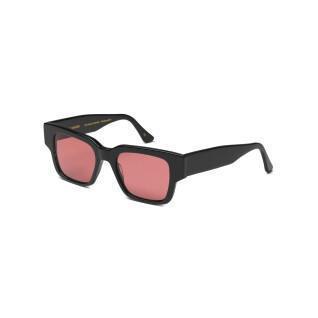 Okulary przeciwsłoneczne Colorful Standard 02 deep black solid/dark pink