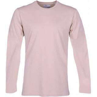 Koszulka z długim rękawem Colorful Standard Classic Organic faded pink