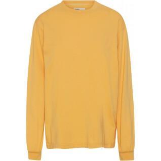 Koszulka z długim rękawem Colorful Standard Organic oversized burned yellow
