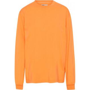 Koszulka z długim rękawem Colorful Standard Organic oversized sunny orange