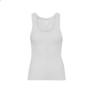 Koszulka damska z prążkowanego materiału Colorful Standard Organic heather grey
