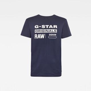 Koszulka z krótkim rękawem G-Star Graphic 8 r t