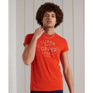 Lekki T-shirt z wzorem Superdry Workwear